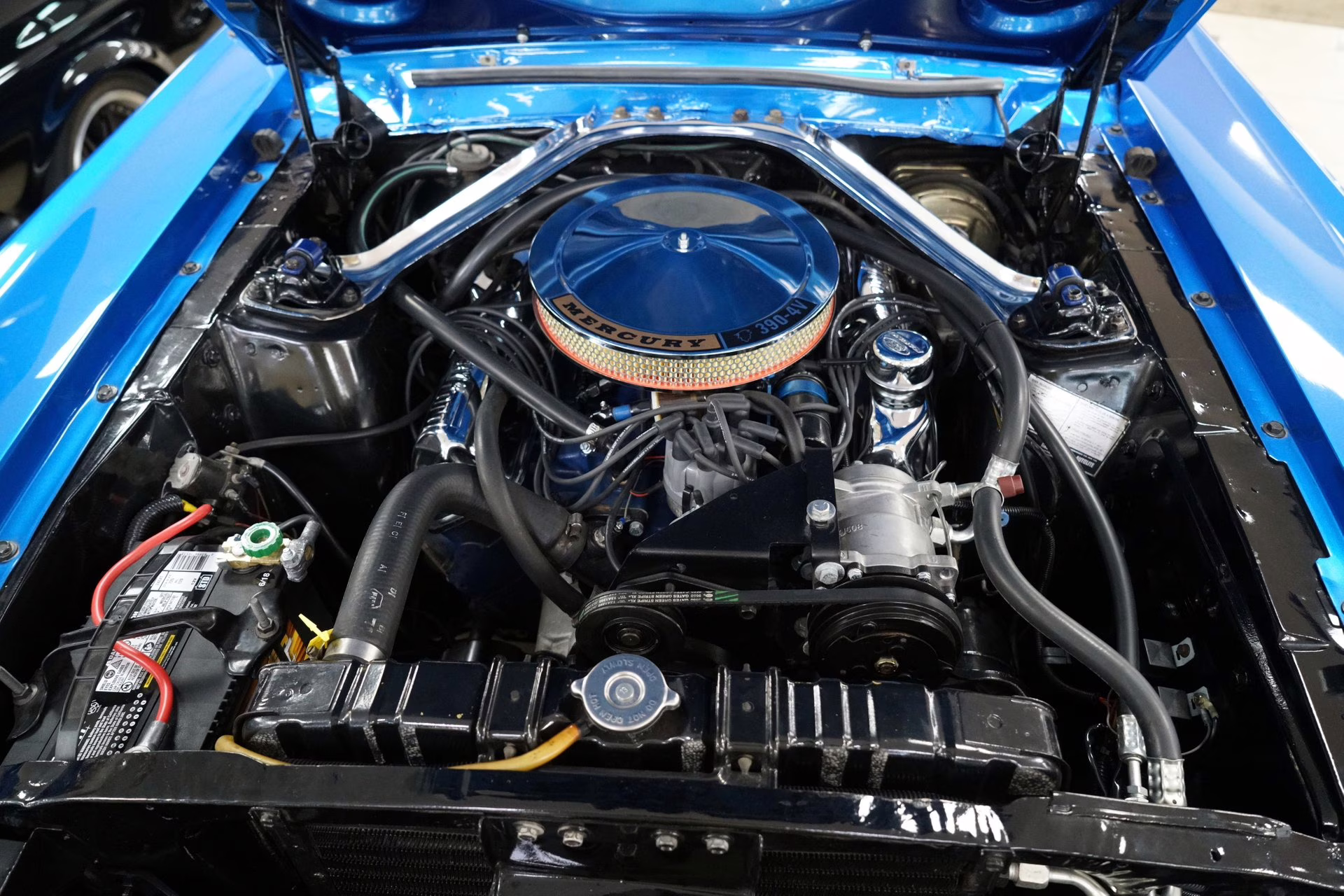 1968 Nordic Blue Mercury Cougar