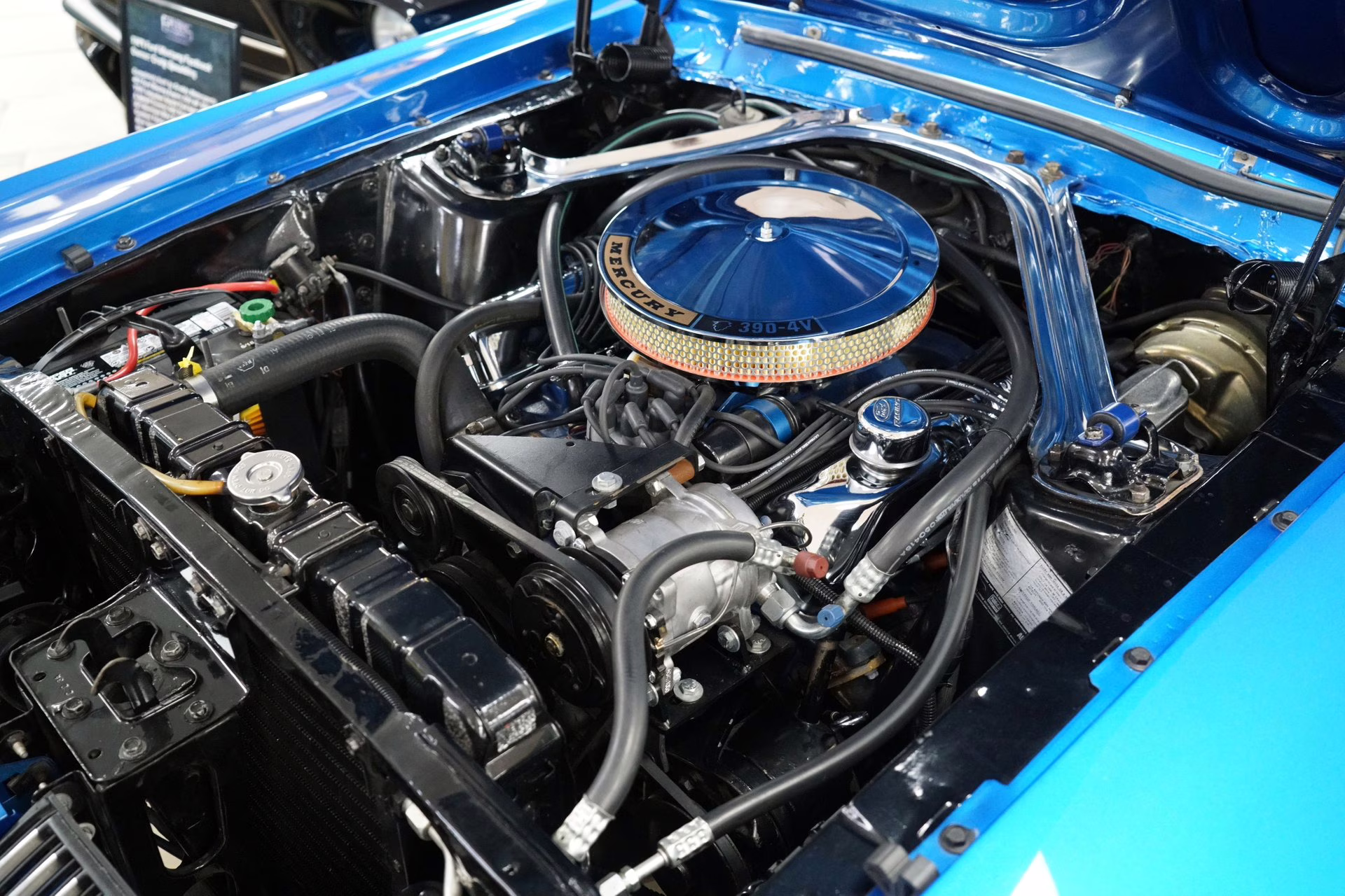 1968 Nordic Blue Mercury Cougar