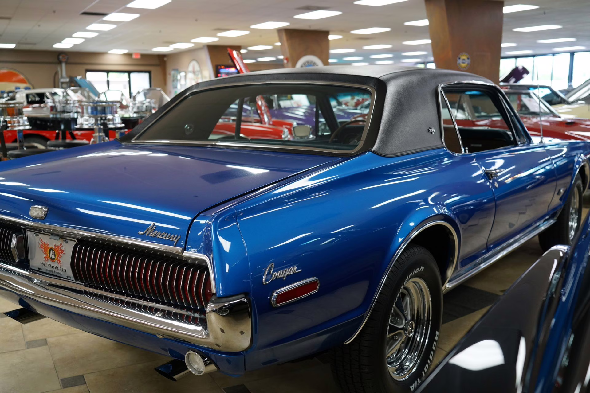1968 Nordic Blue Mercury Cougar