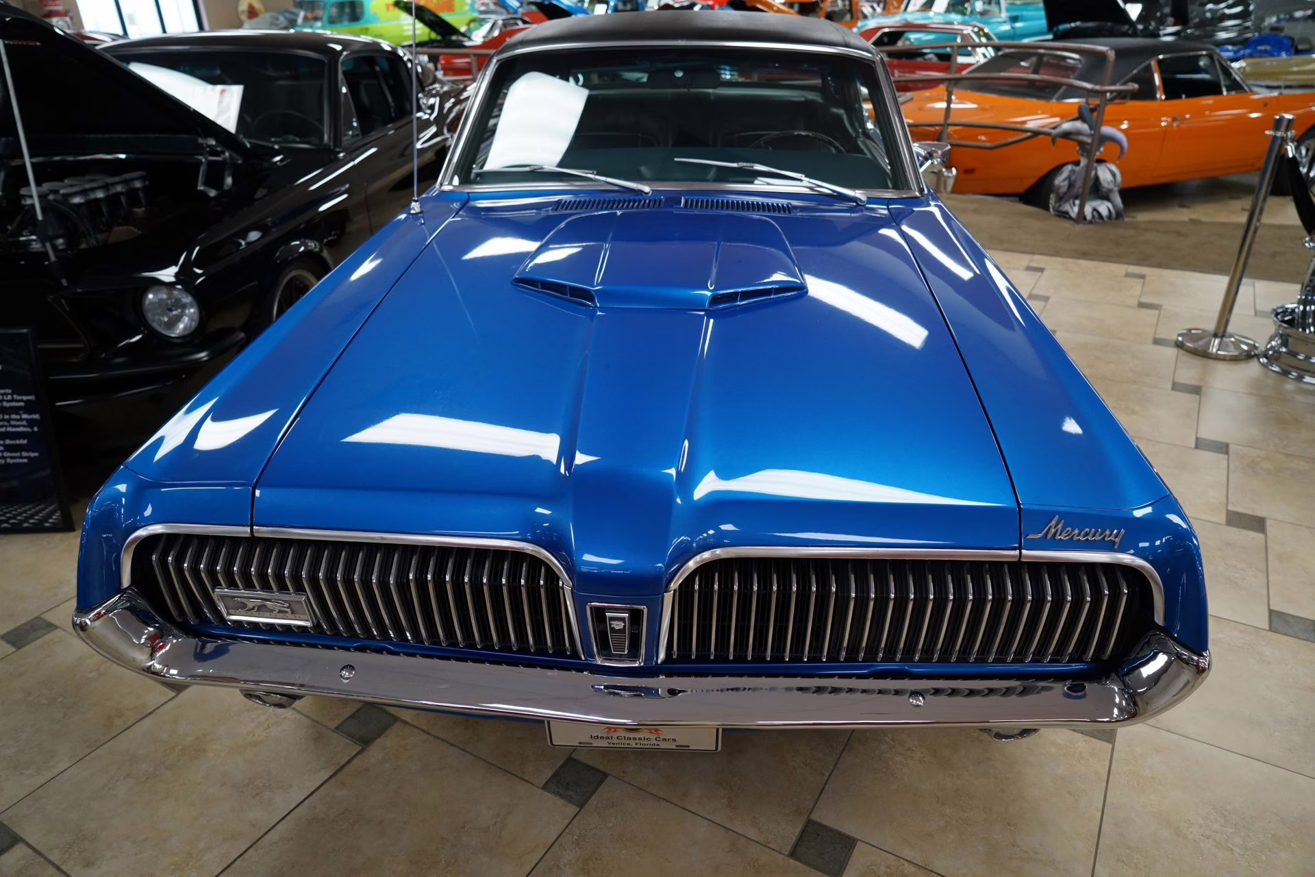1968 Nordic Blue Mercury Cougar