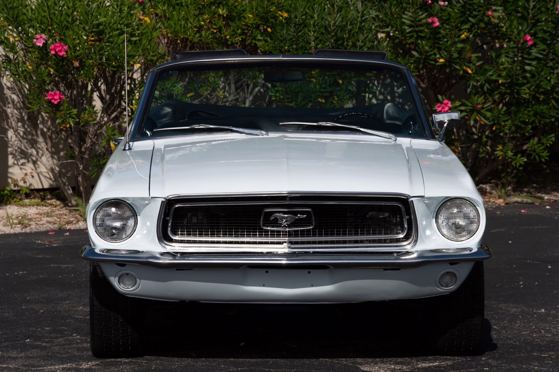 1968 Diamond Blue Ford Mustang