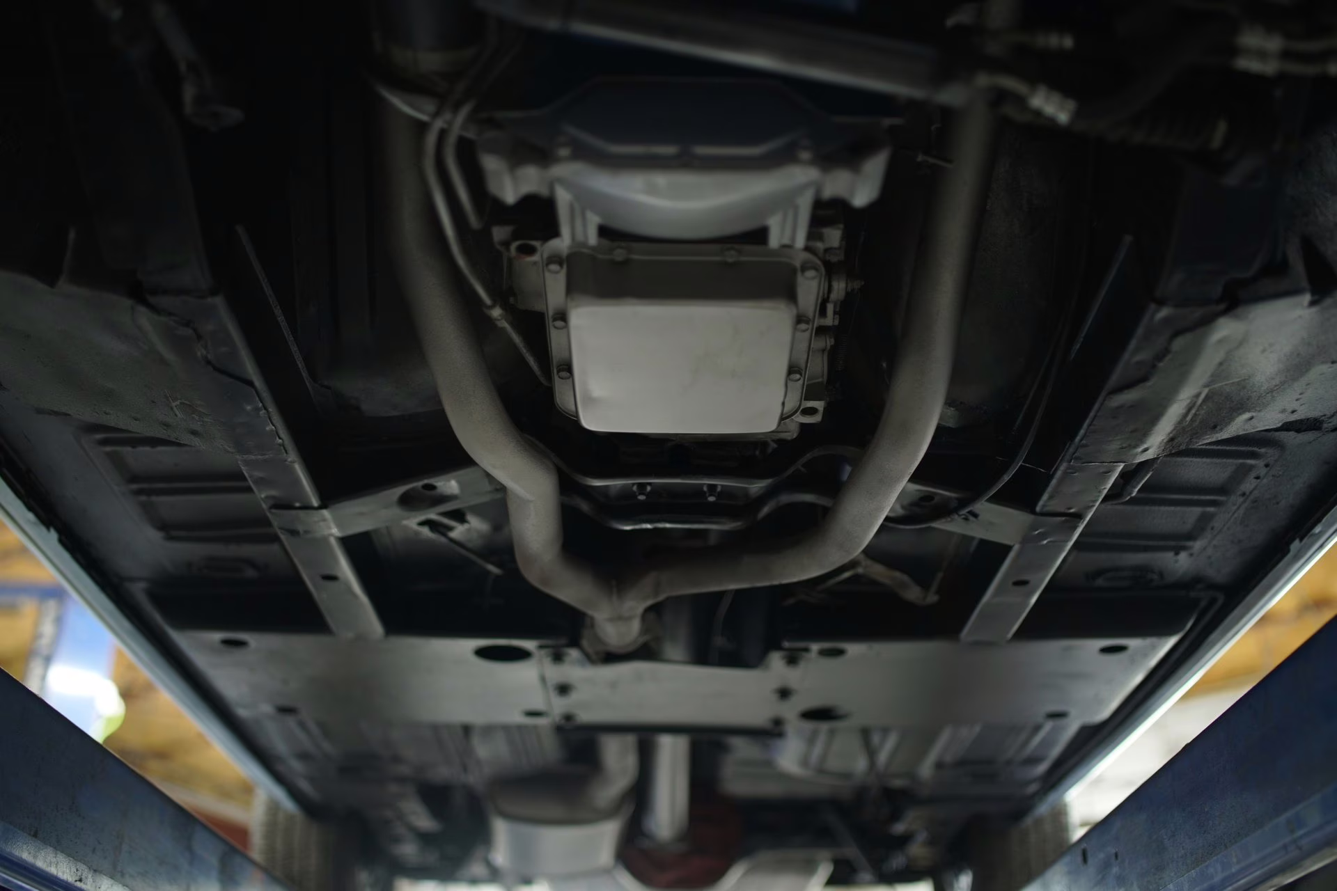 1968 Diamond Blue Ford Mustang