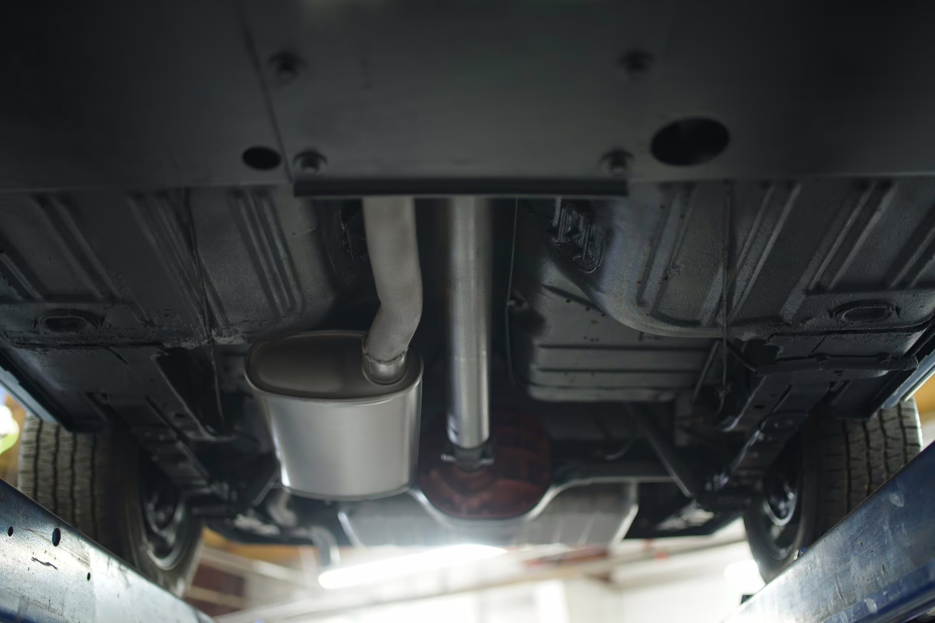 1968 Diamond Blue Ford Mustang