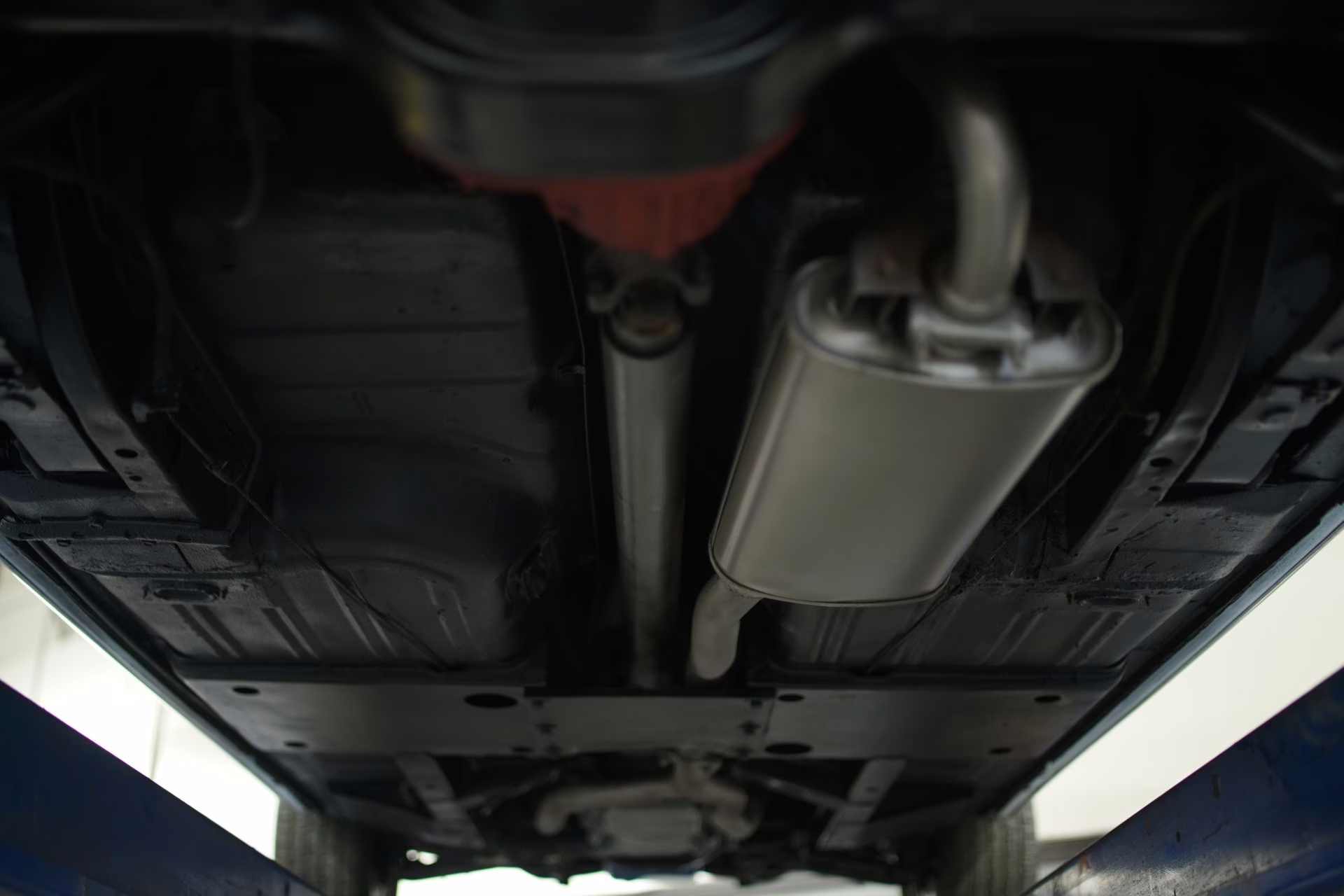 1968 Diamond Blue Ford Mustang