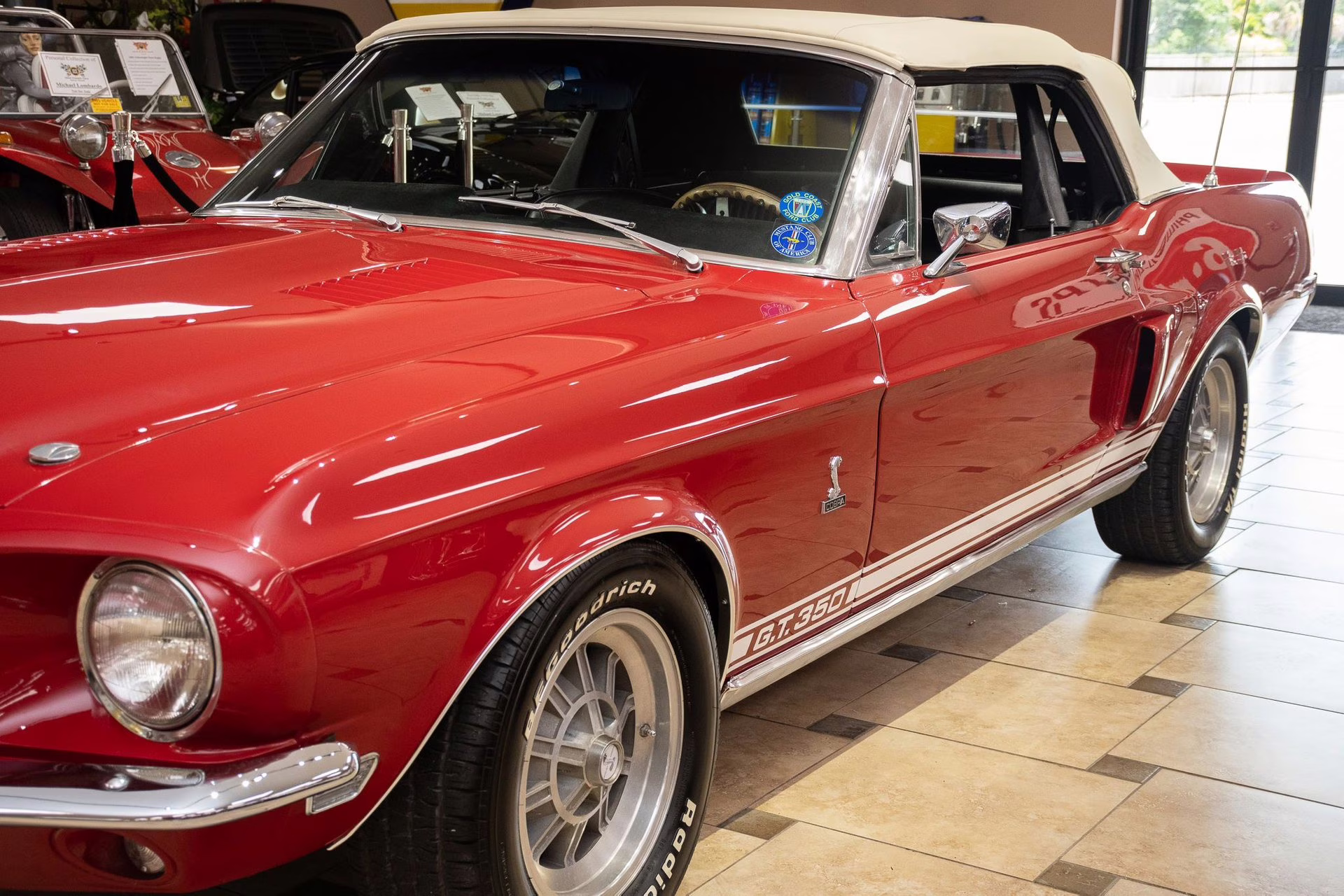 1968 Candyapple Red Shelby GT350