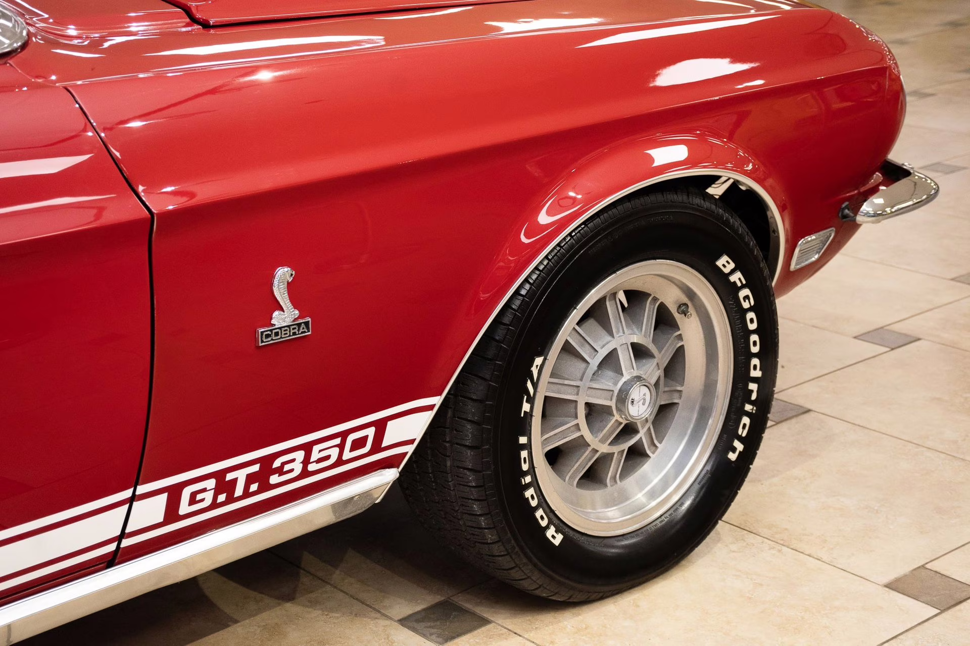 1968 Candyapple Red Shelby GT350