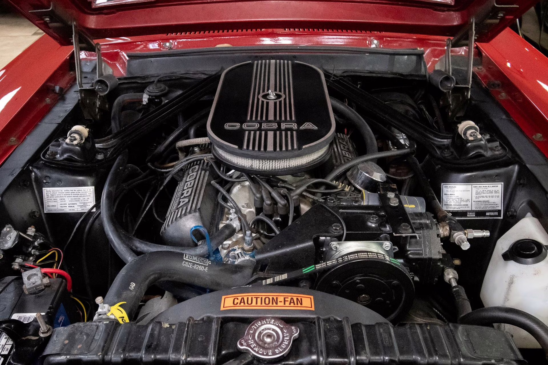 1968 Candyapple Red Shelby GT350