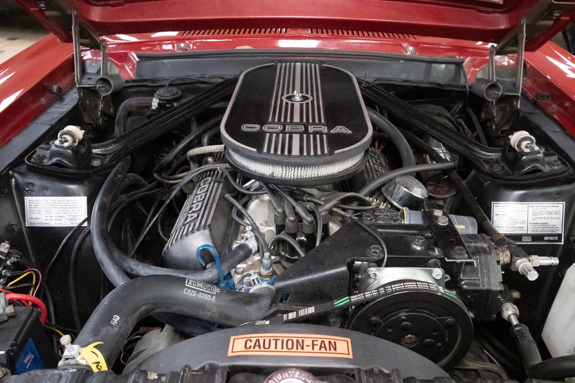 1968 Candyapple Red Shelby GT350