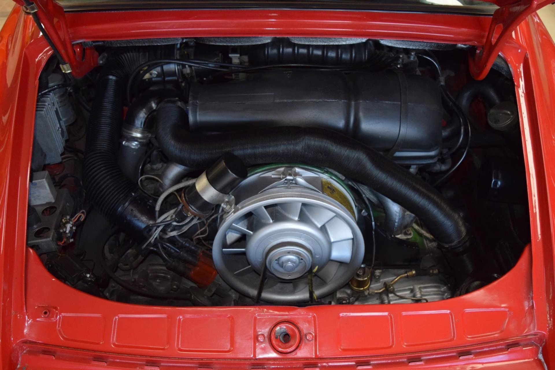 1977 Guards Red Porsche 911s