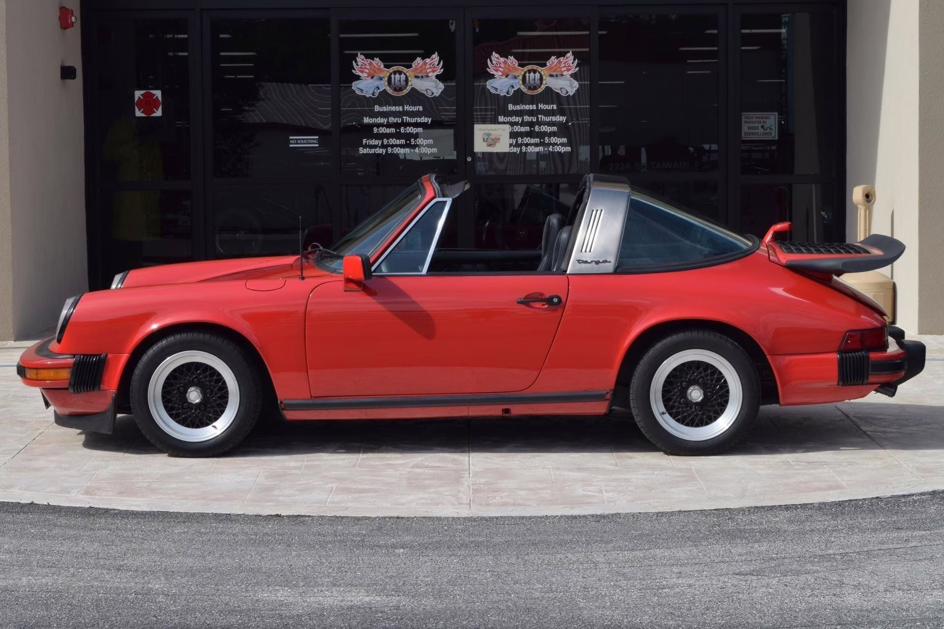 1977 Guards Red Porsche 911s