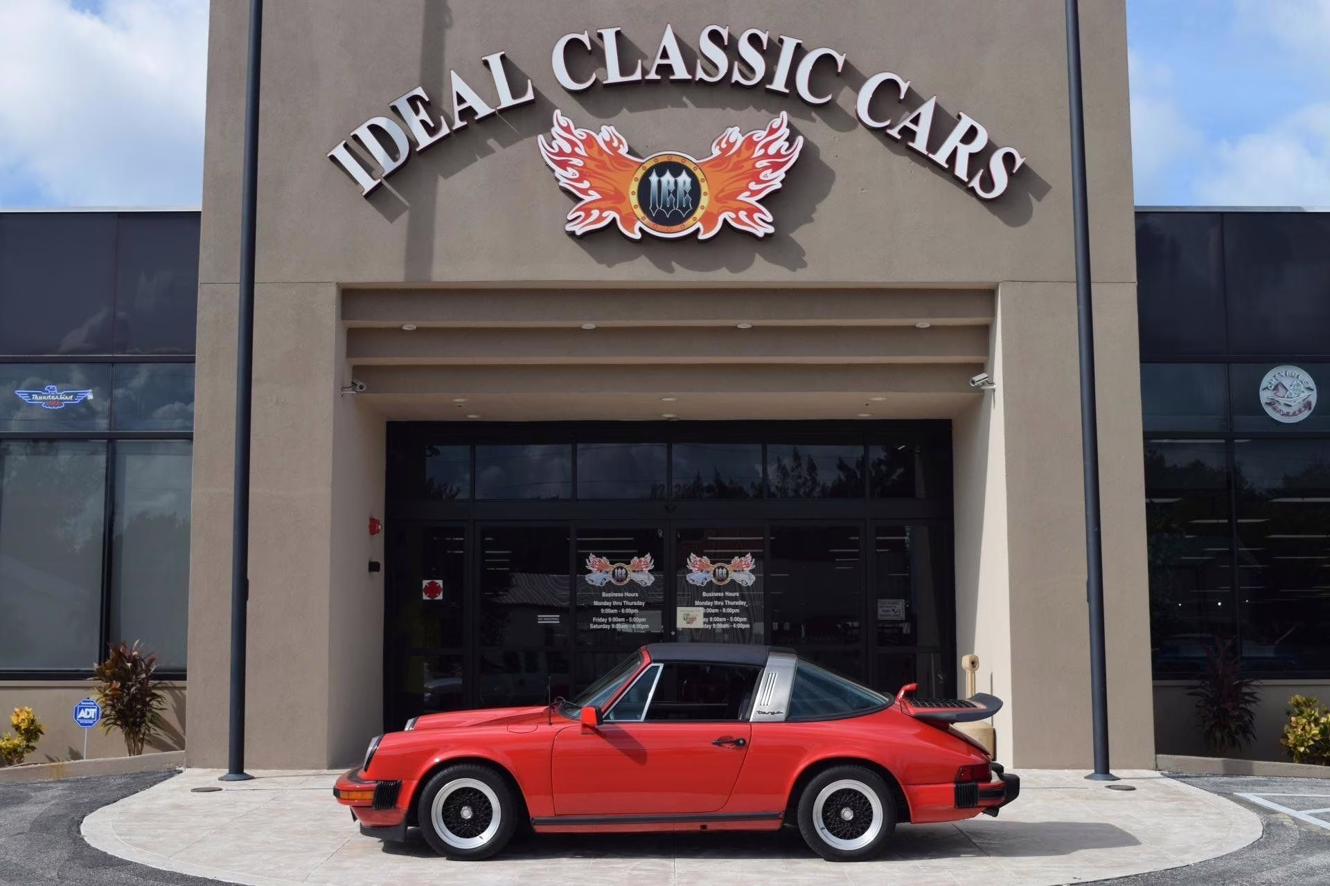 1977 Guards Red Porsche 911s