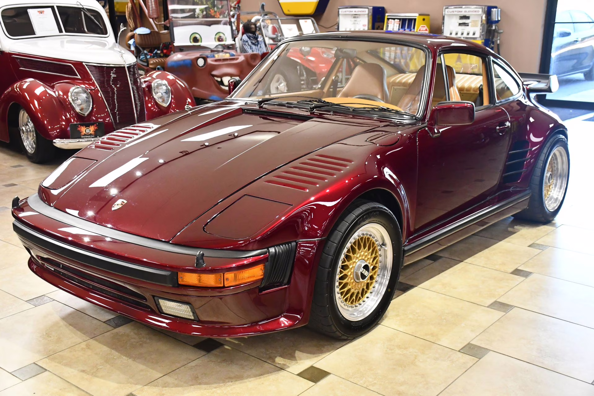 1978 Maroon Metallic Porsche 911