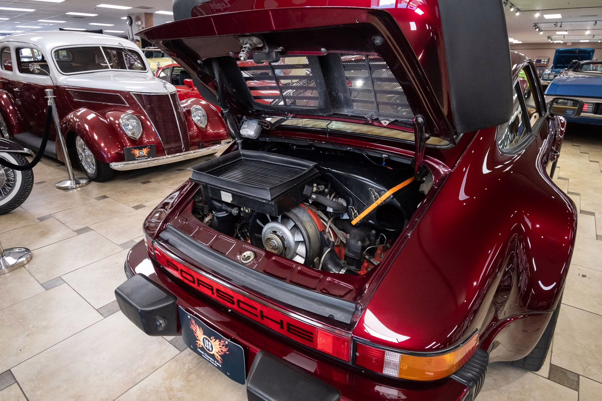 1978 Maroon Metallic Porsche 911