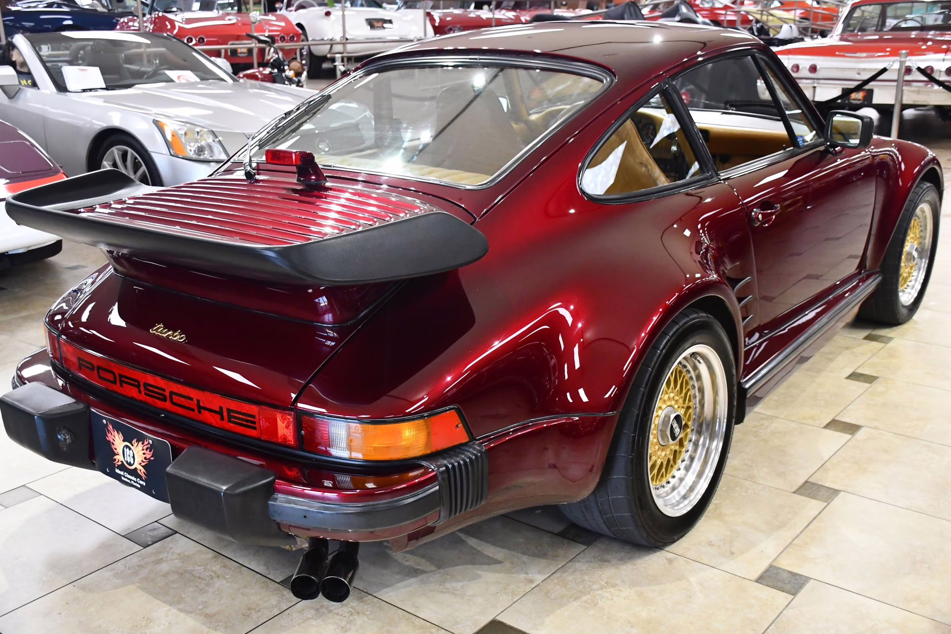 1978 Maroon Metallic Porsche 911