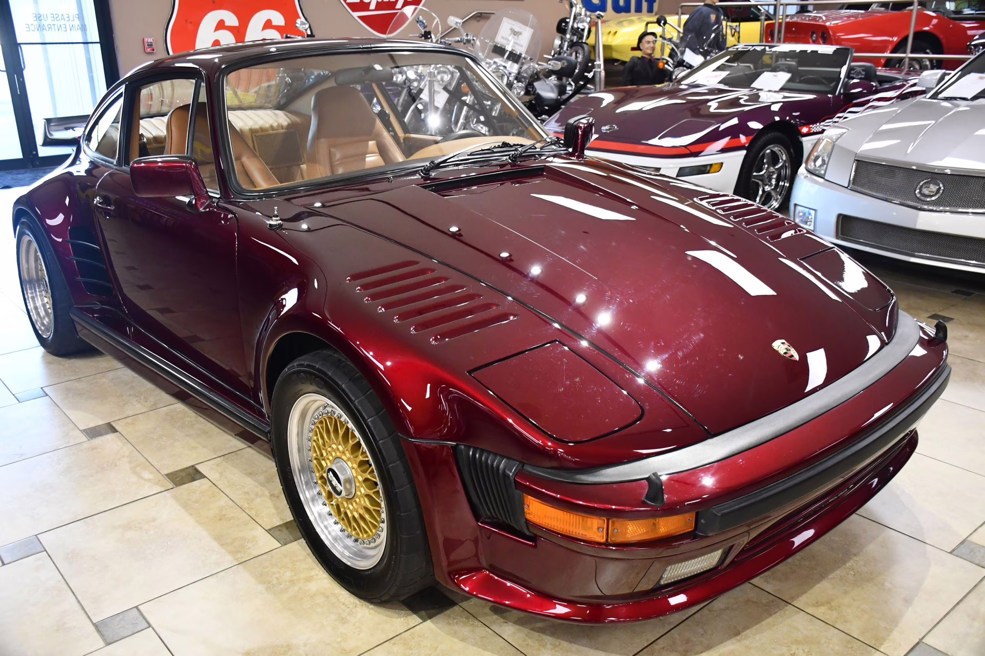 1978 Maroon Metallic Porsche 911