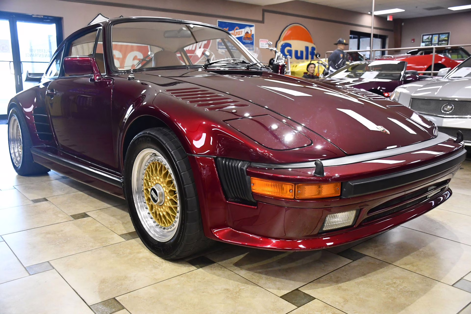 1978 Maroon Metallic Porsche 911