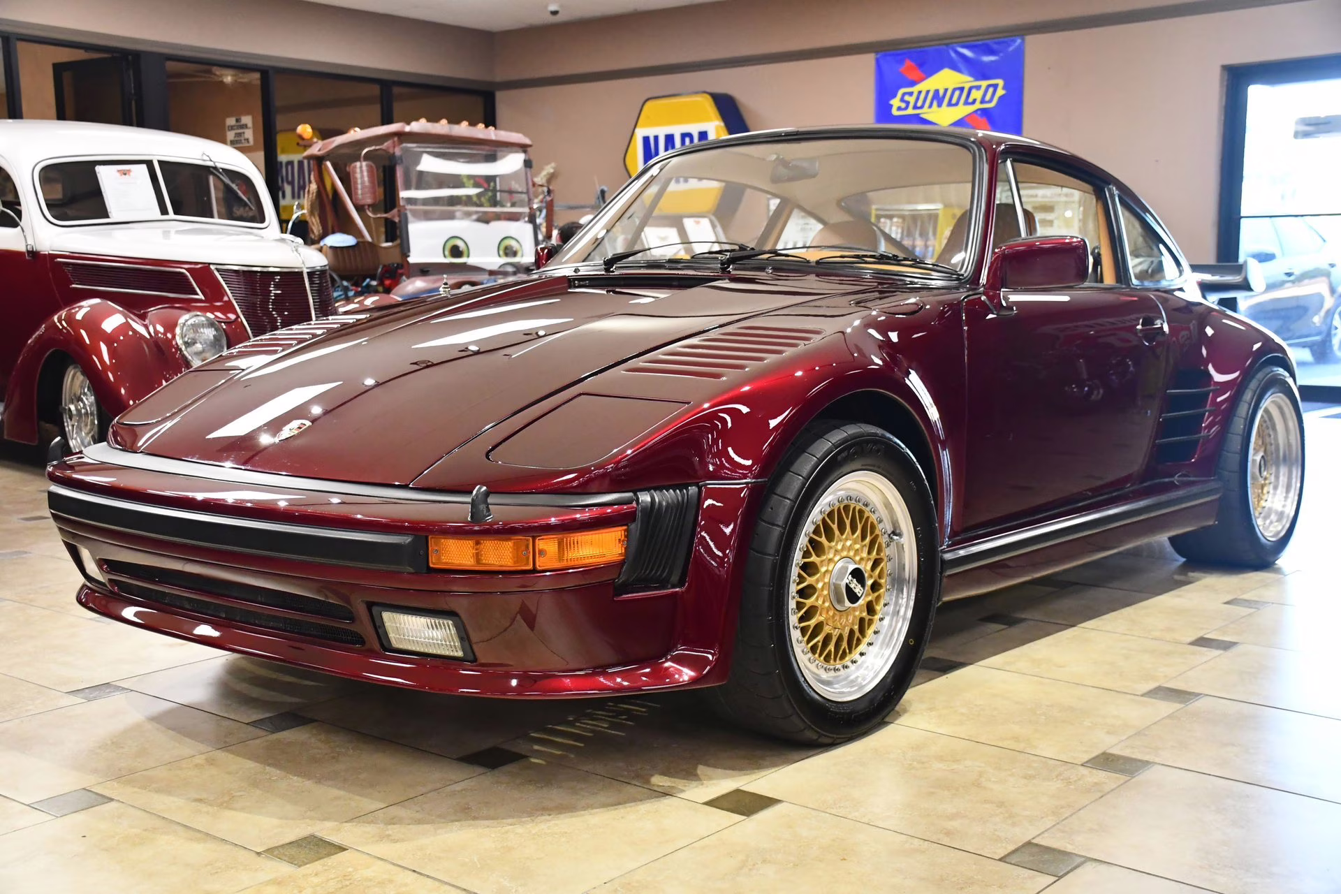 1978 Maroon Metallic Porsche 911