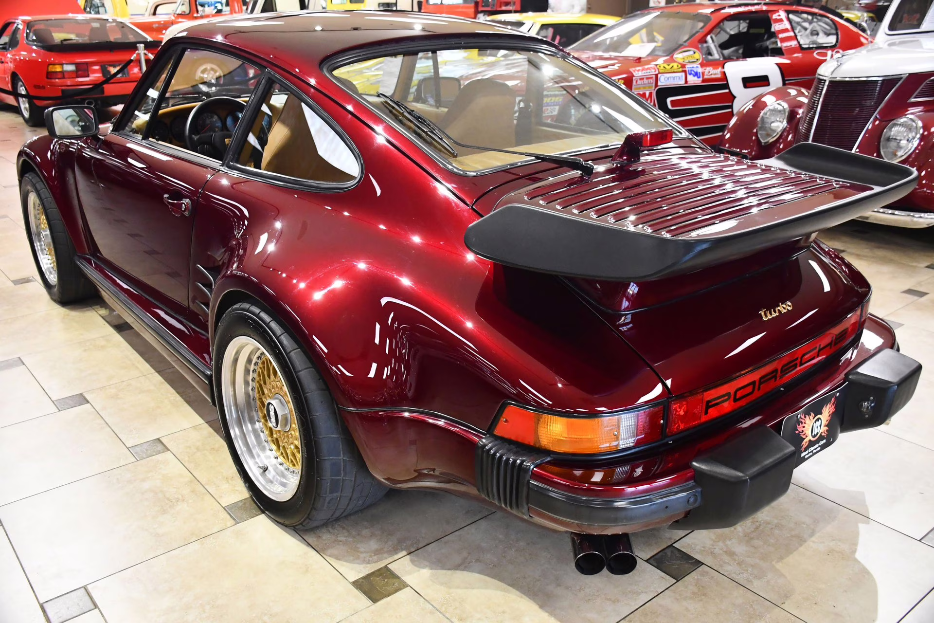 1978 Maroon Metallic Porsche 911