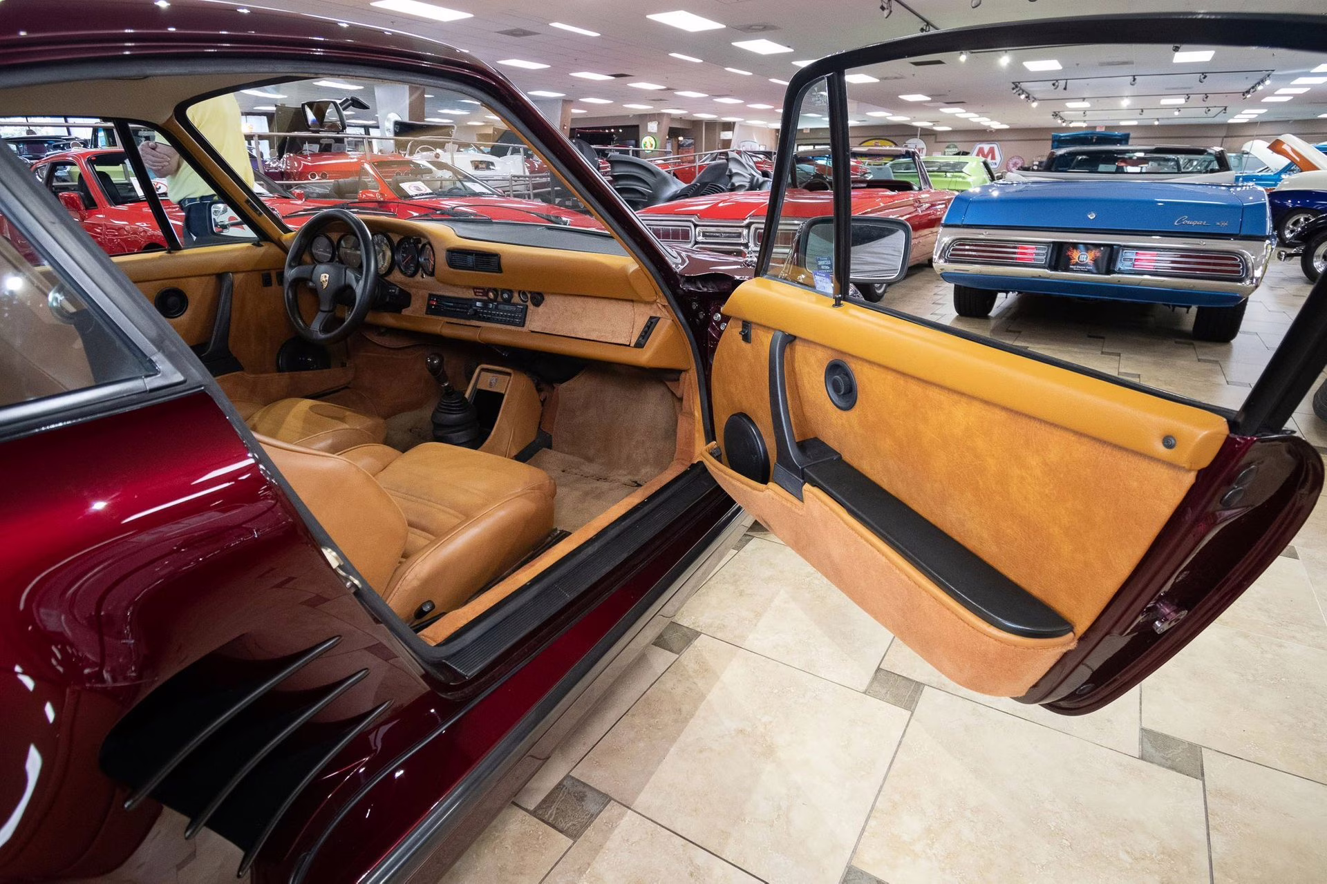 1978 Maroon Metallic Porsche 911