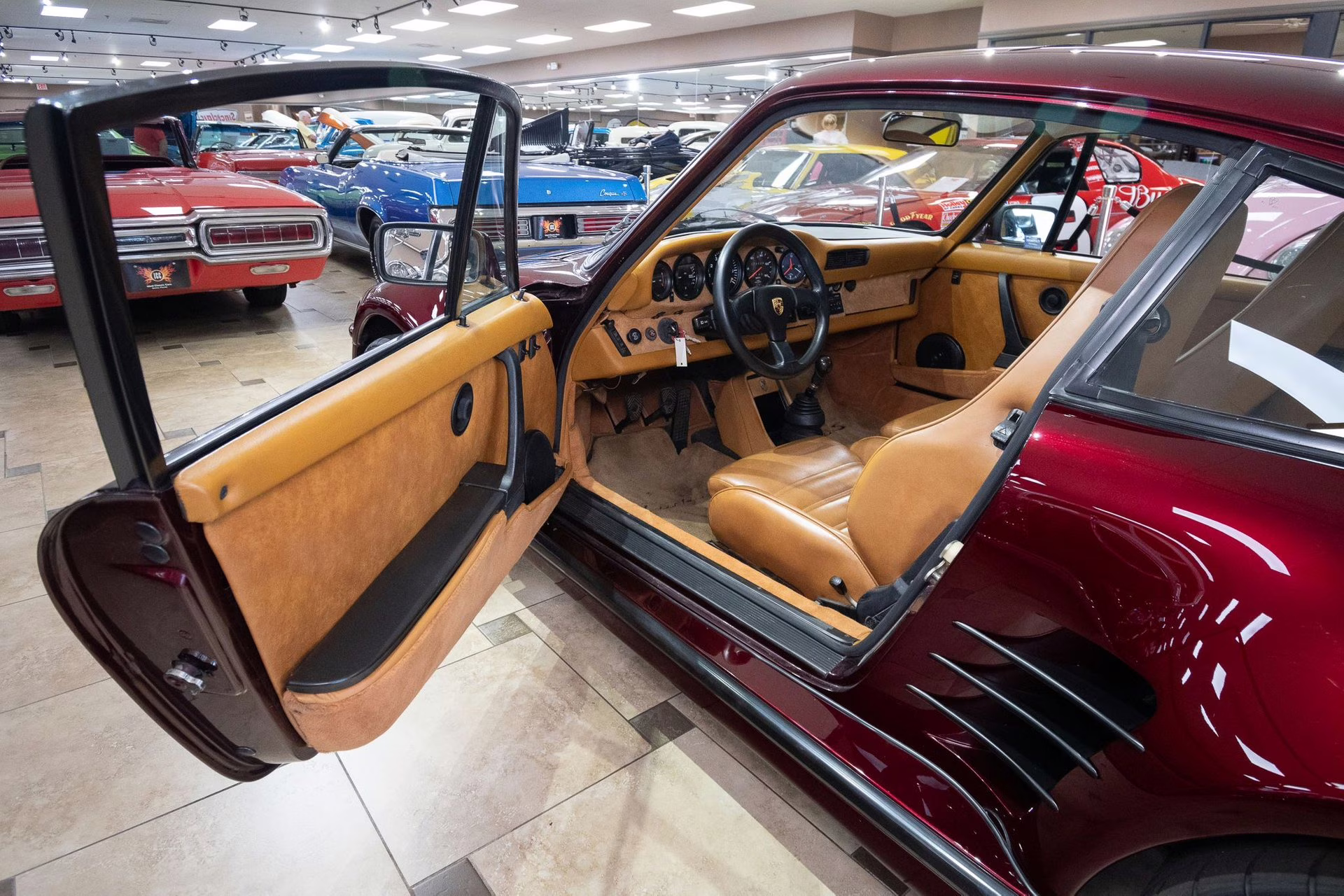 1978 Maroon Metallic Porsche 911