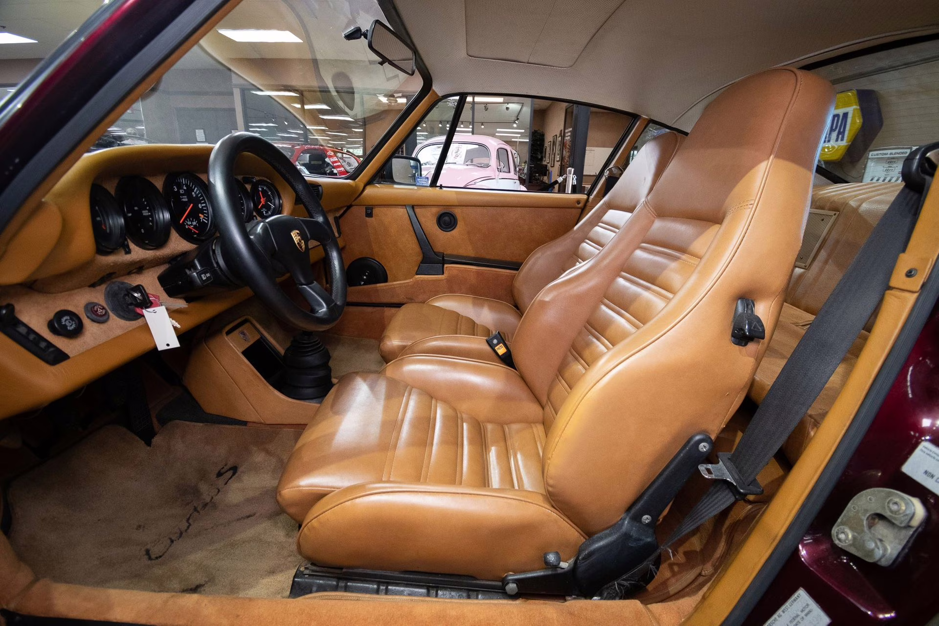 1978 Maroon Metallic Porsche 911