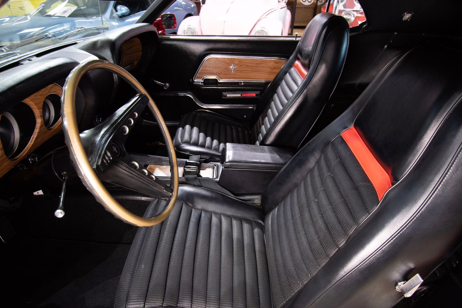 1969 Candy Apple Red Ford Mustang