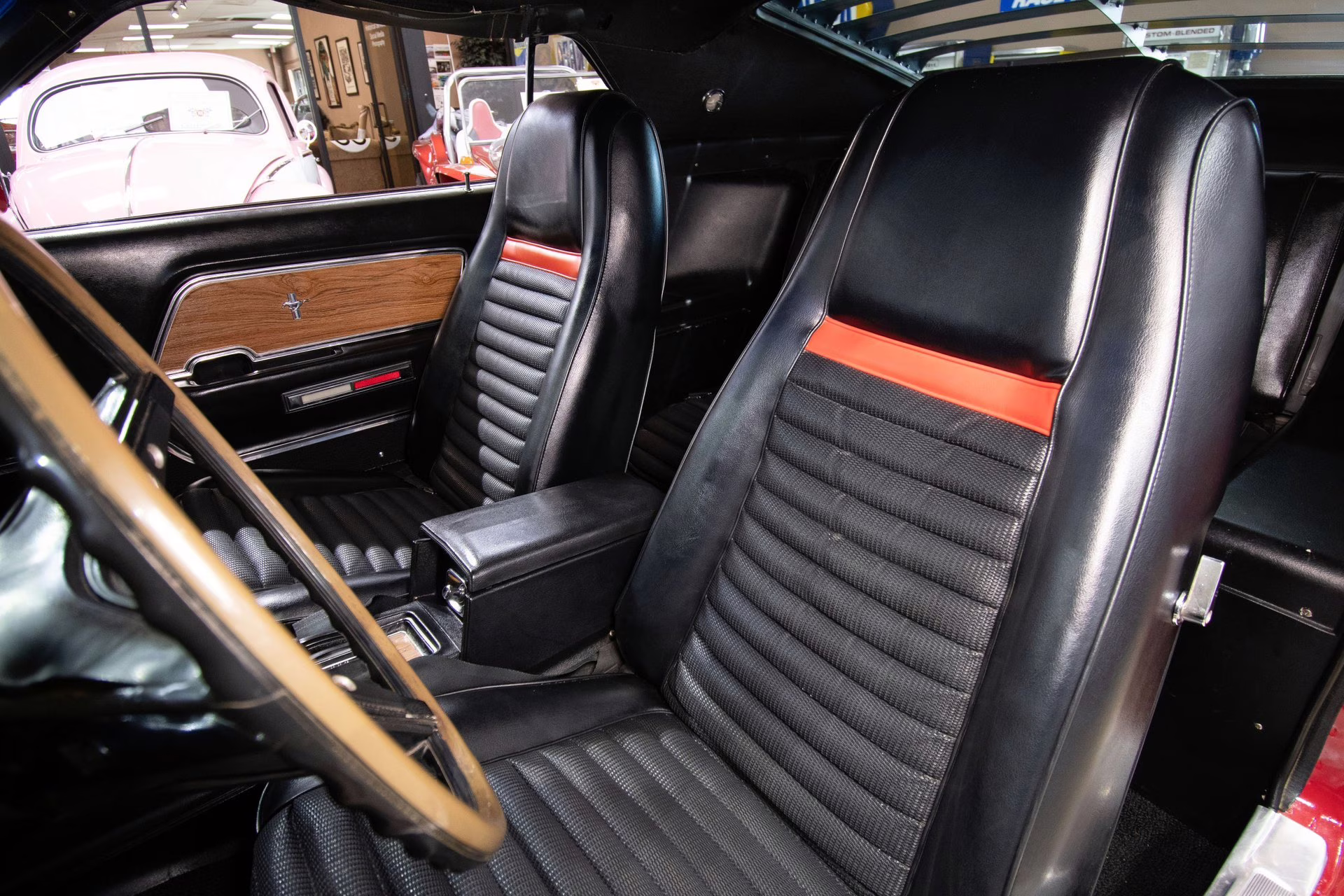 1969 Candy Apple Red Ford Mustang