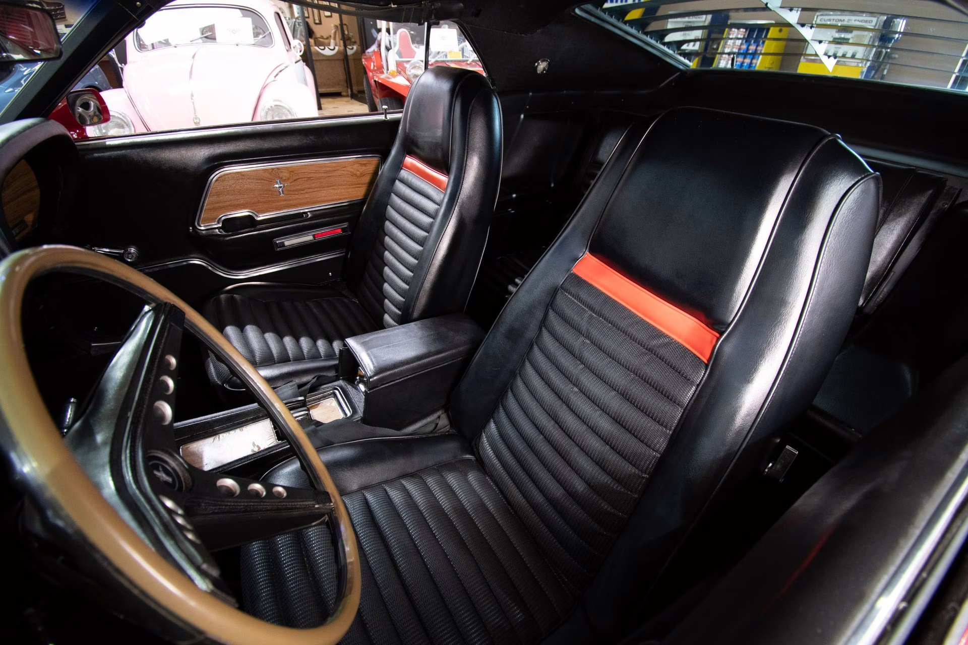 1969 Candy Apple Red Ford Mustang