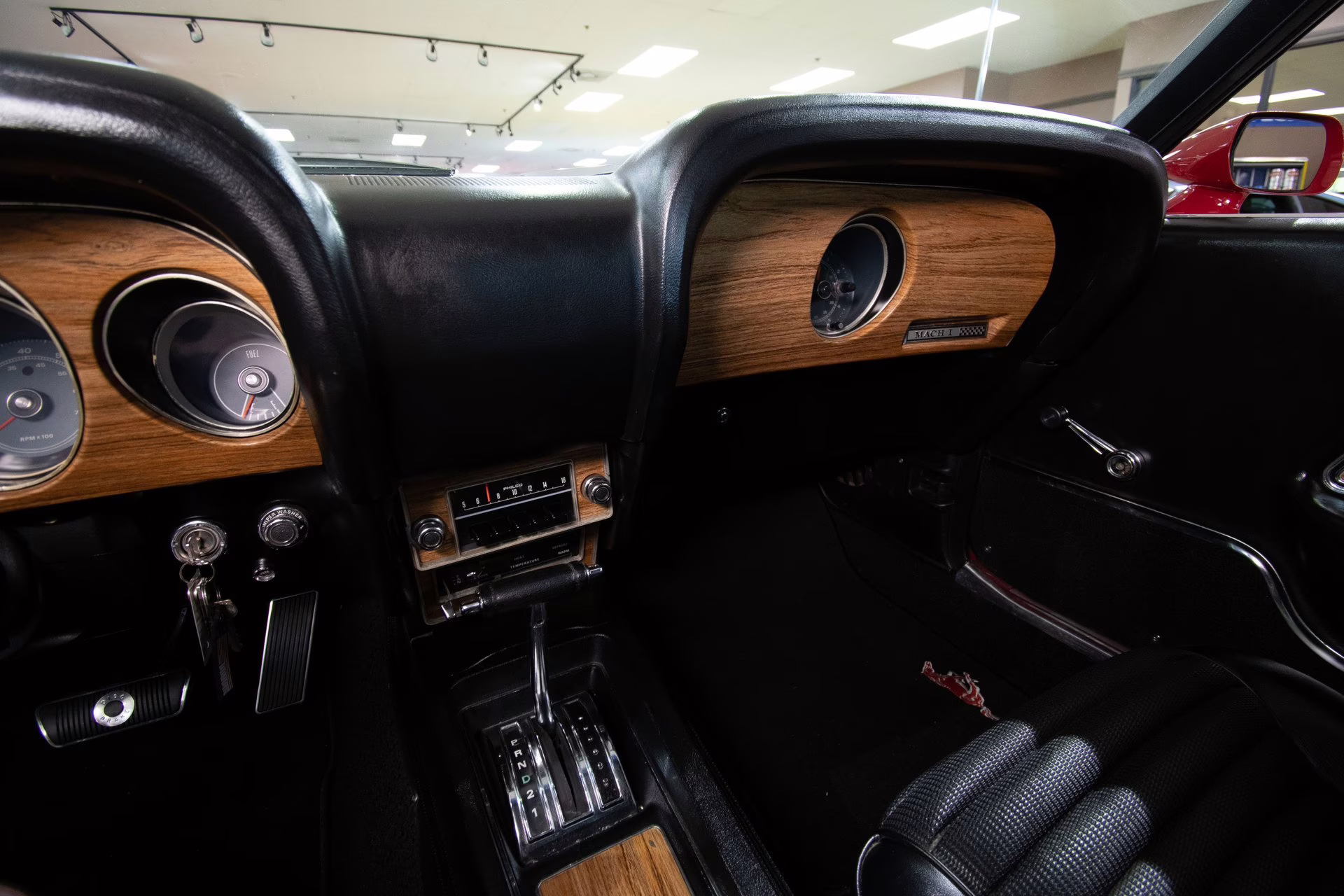 1969 Candy Apple Red Ford Mustang