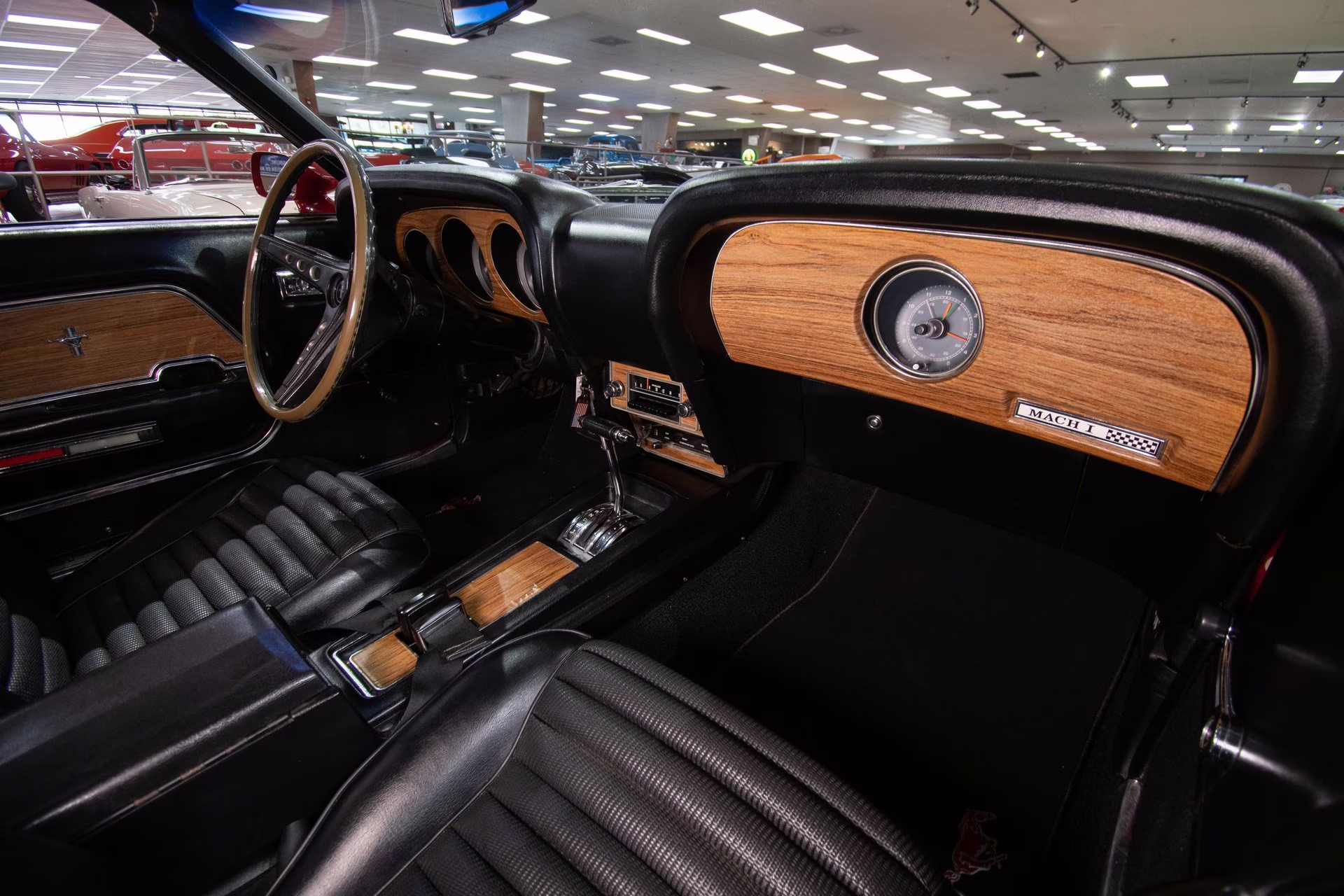 1969 Candy Apple Red Ford Mustang