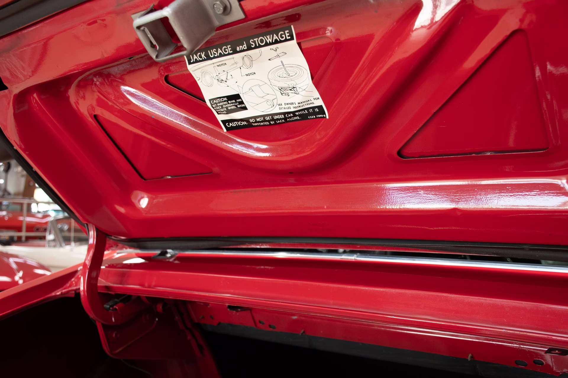 1969 Candy Apple Red Ford Mustang