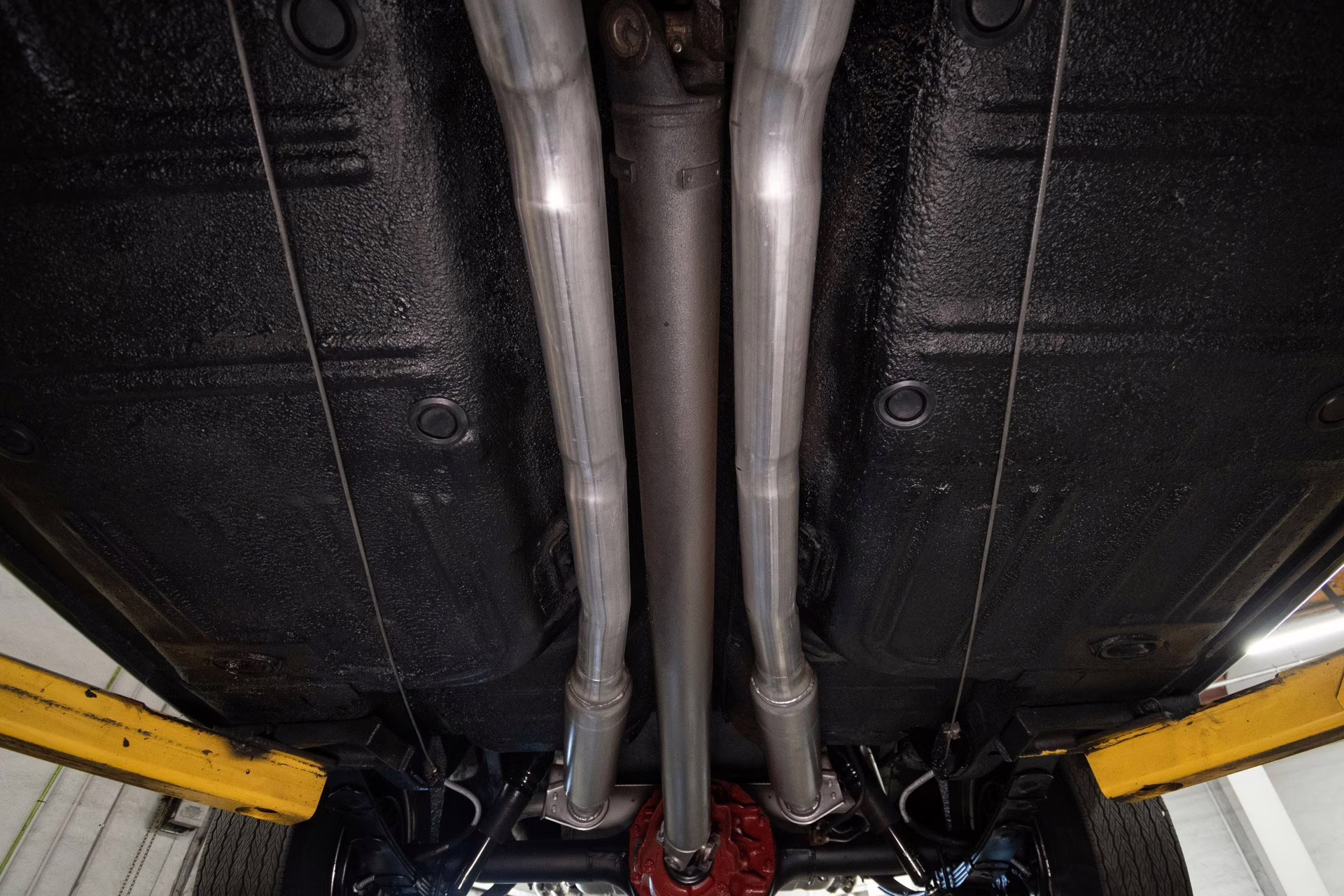 1969 Candy Apple Red Ford Mustang