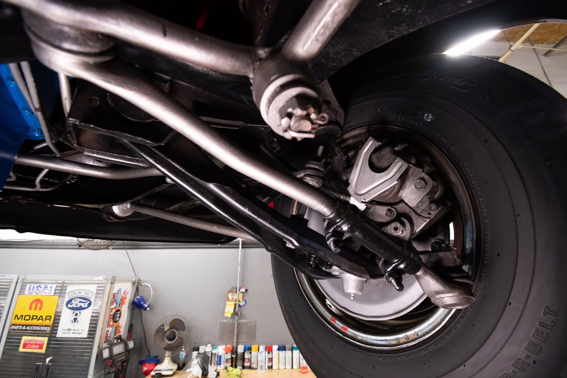 1969 Candy Apple Red Ford Mustang