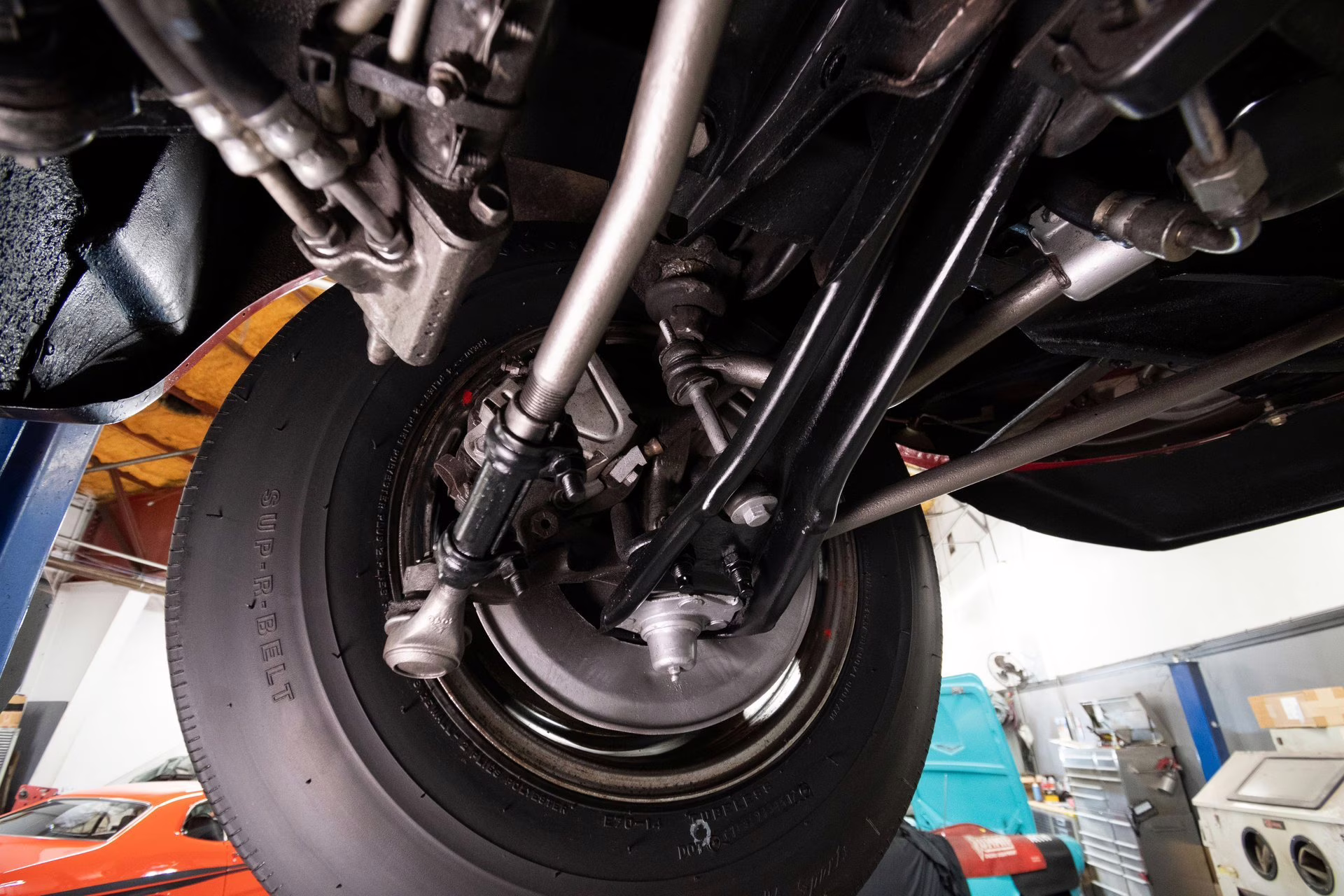 1969 Candy Apple Red Ford Mustang