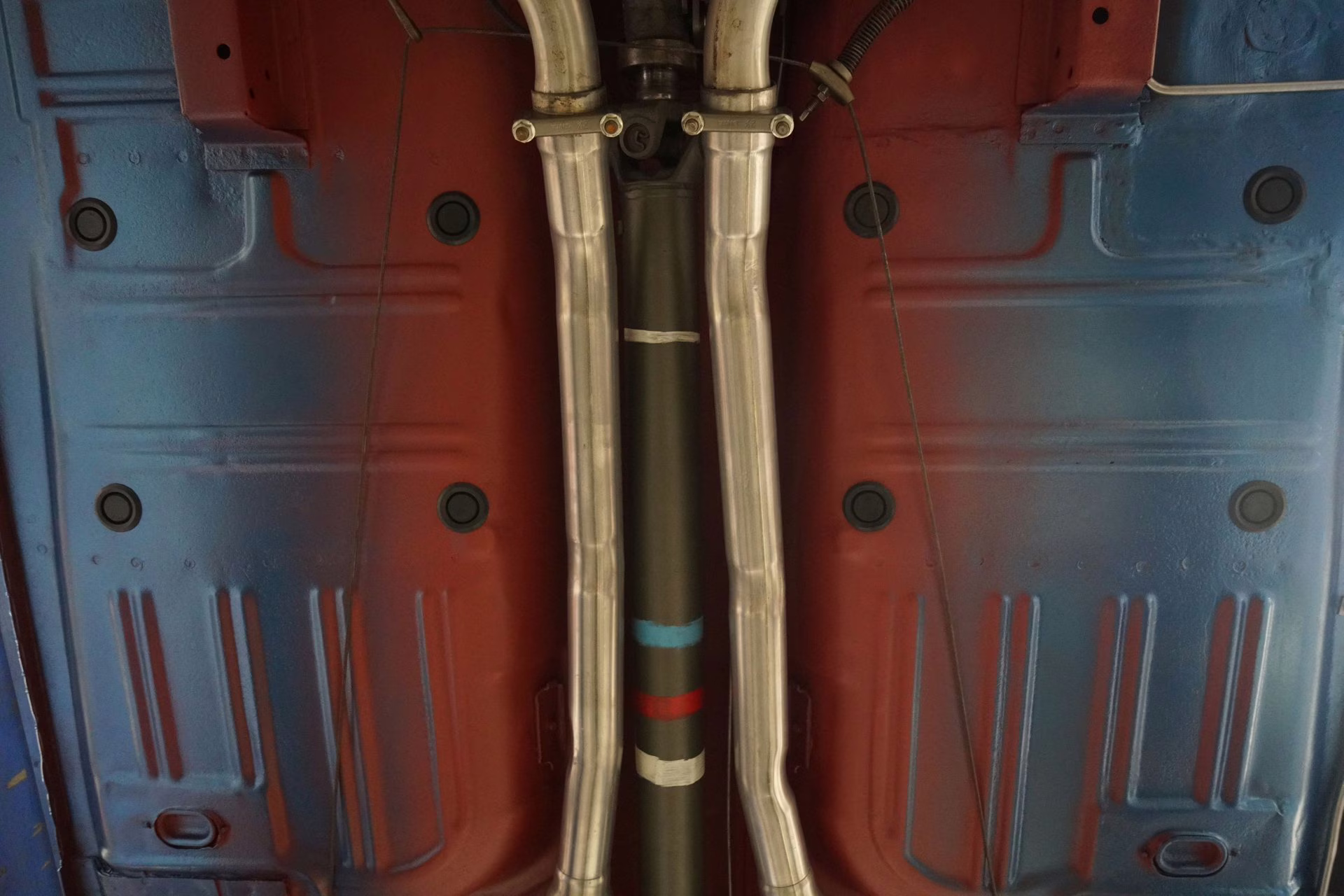 1969 Acapulco Blue Ford Mustang