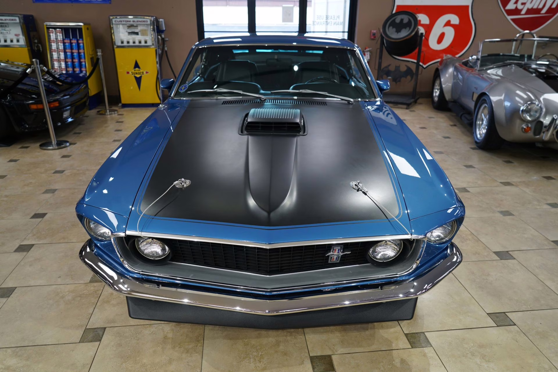 1969 Acapulco Blue Ford Mustang