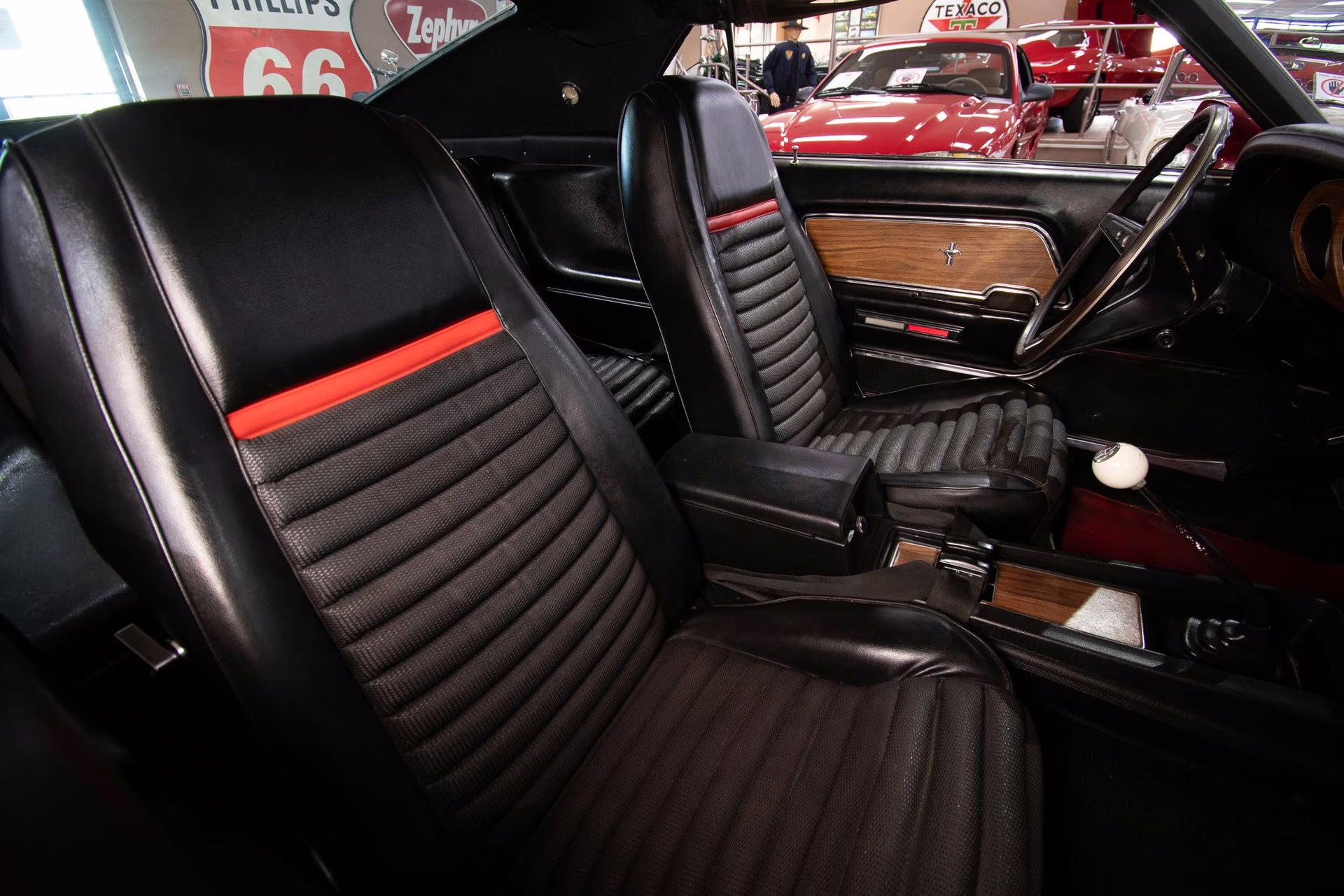 1969 Candy Apple Red Ford Mustang