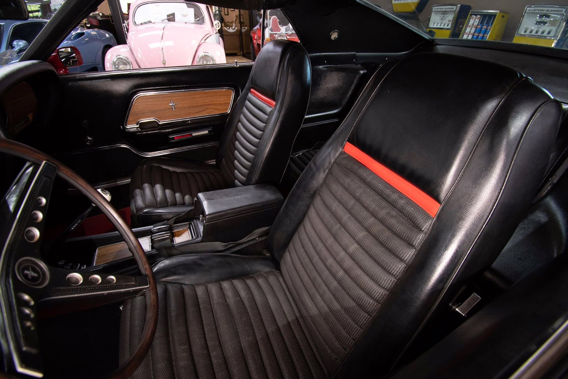 1969 Candy Apple Red Ford Mustang