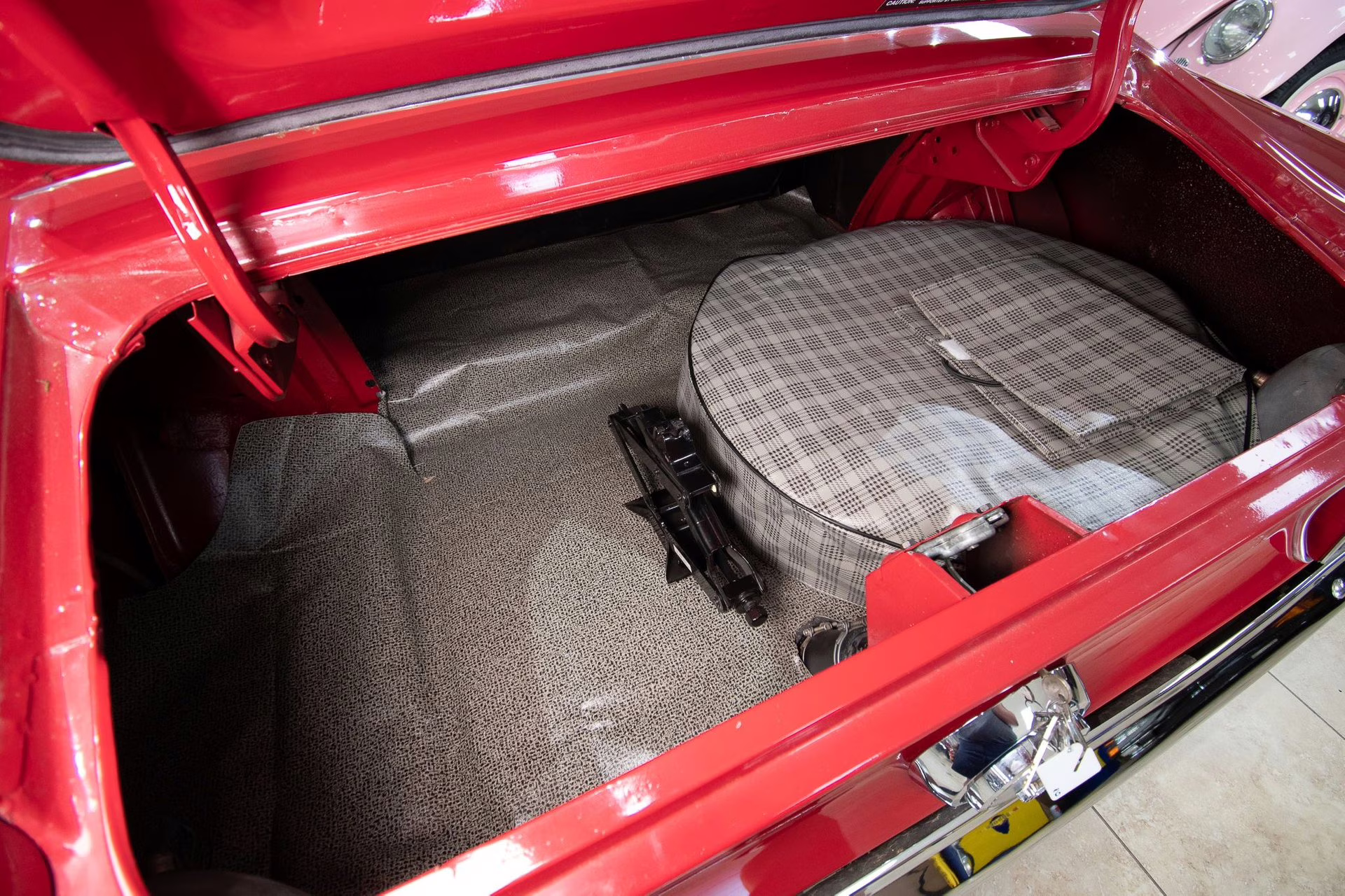 1969 Candy Apple Red Ford Mustang