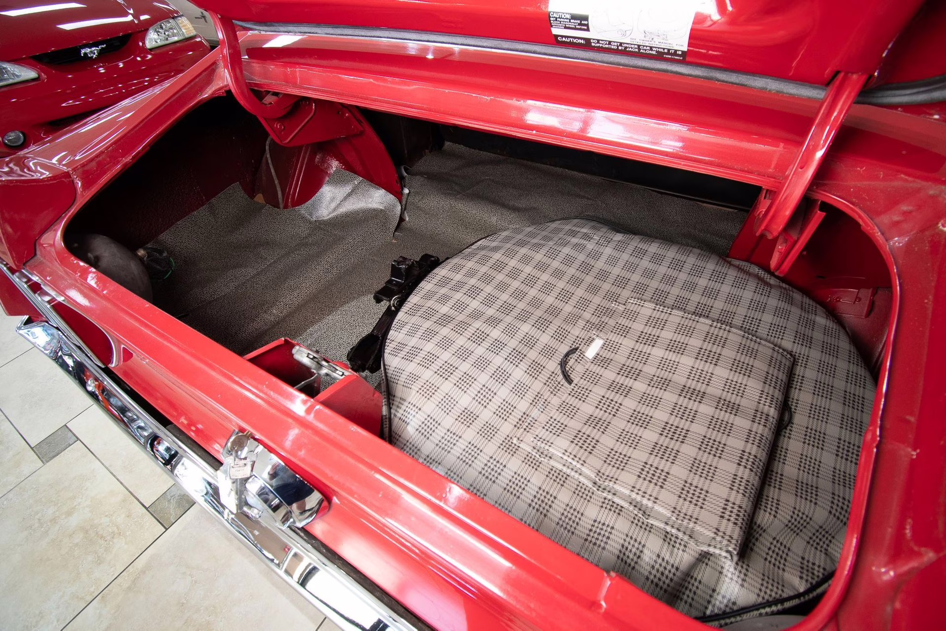 1969 Candy Apple Red Ford Mustang