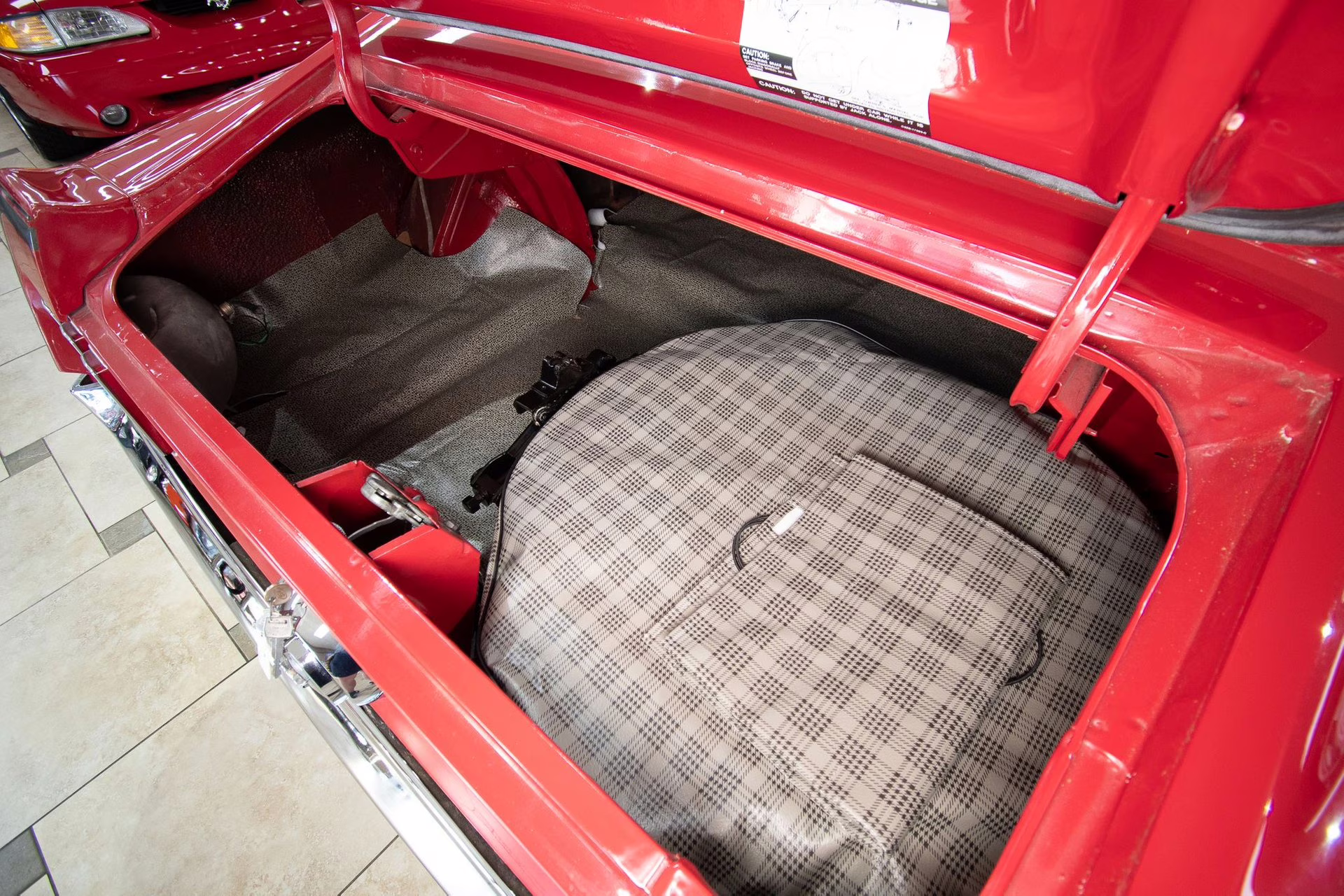 1969 Candy Apple Red Ford Mustang