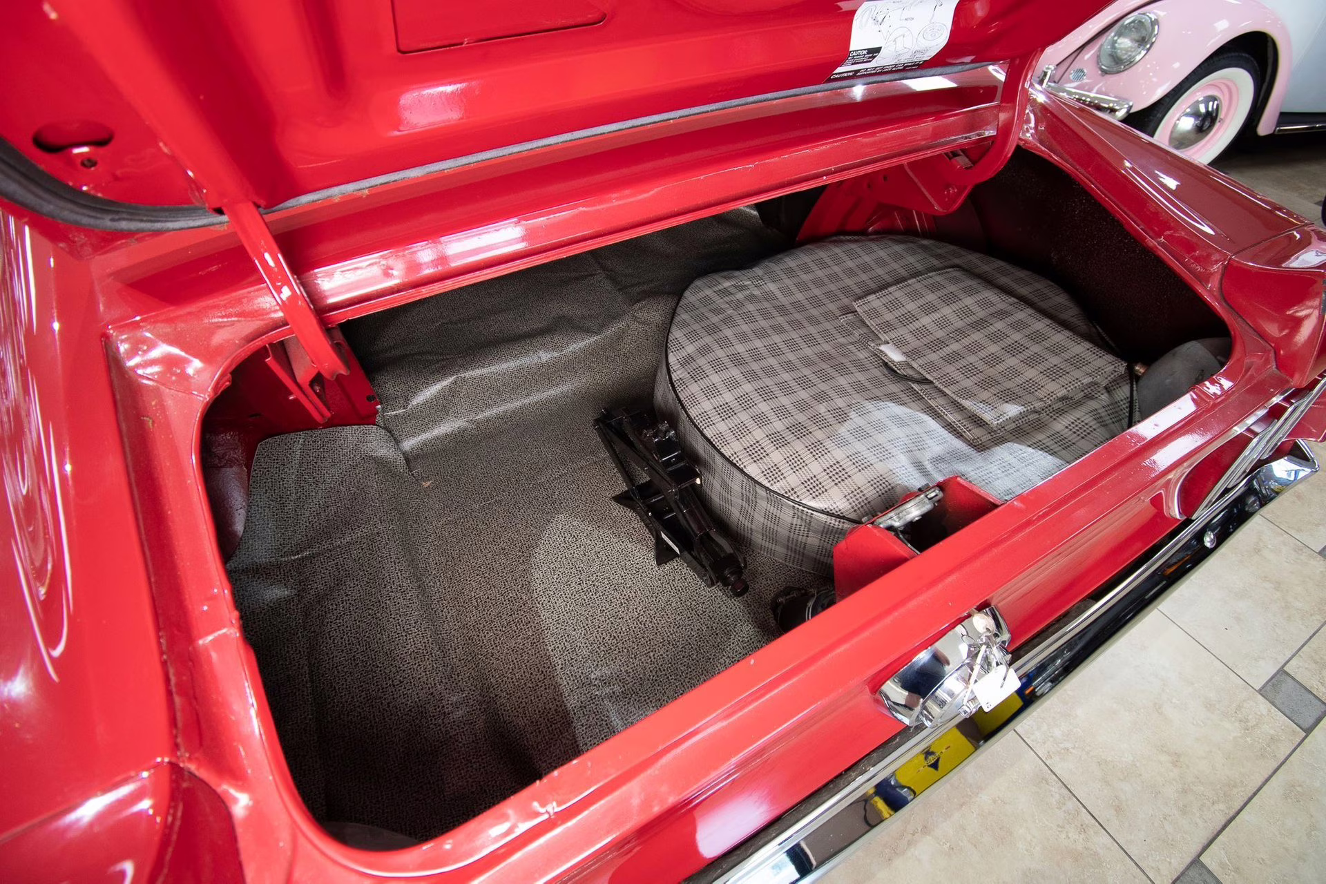 1969 Candy Apple Red Ford Mustang