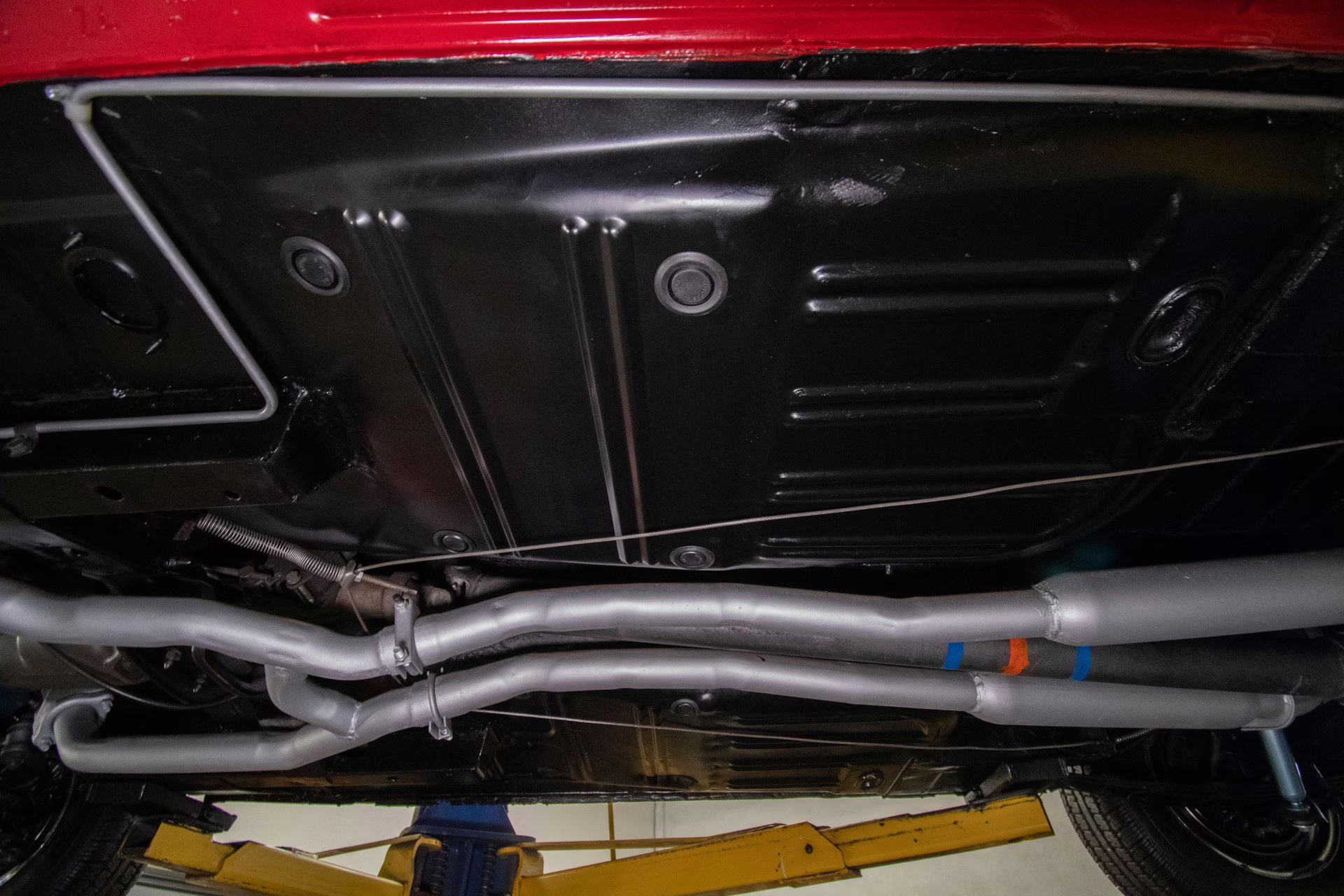 1969 Candy Apple Red Ford Mustang