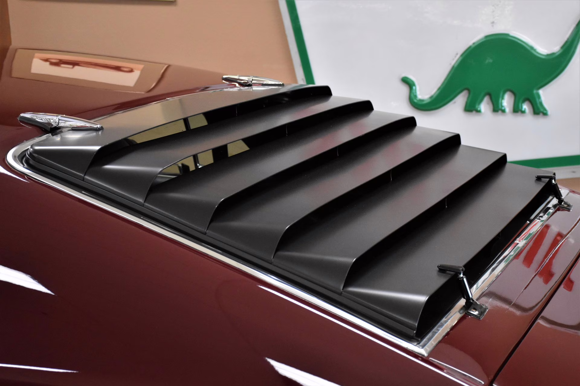 1969 Royal Maroon Ford Mustang