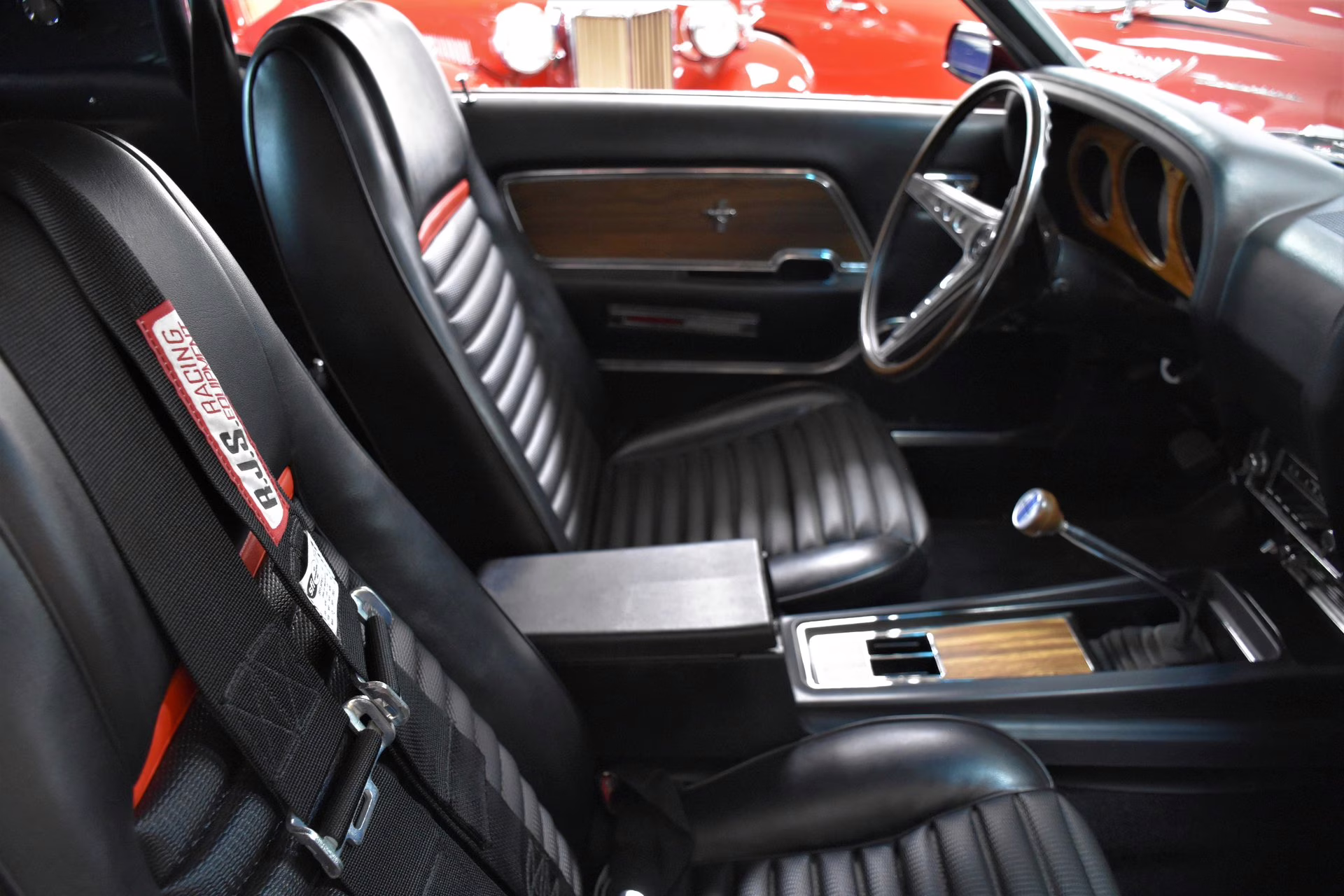 1969 Royal Maroon Ford Mustang