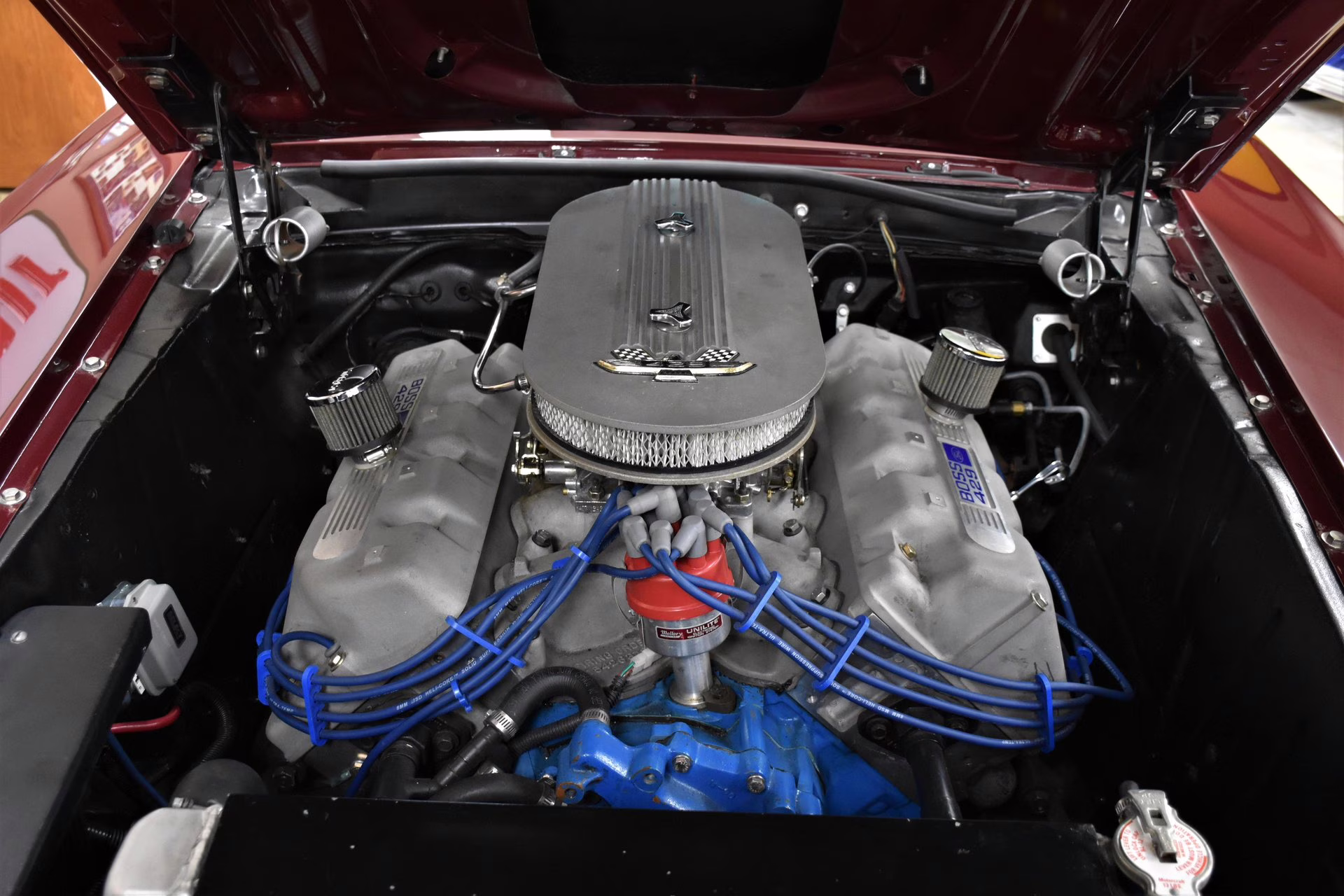 1969 Royal Maroon Ford Mustang