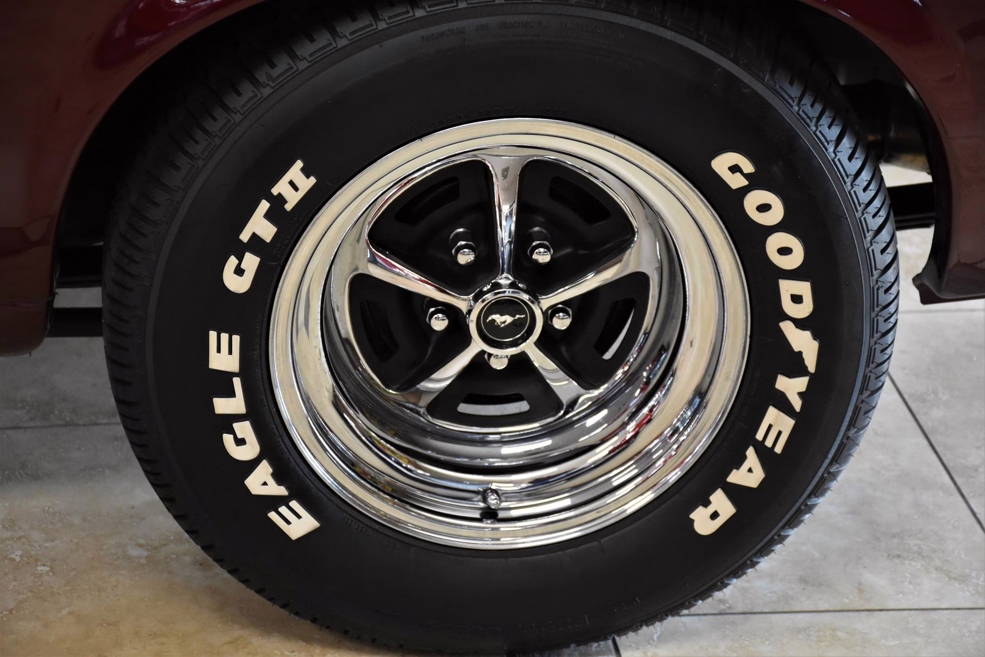 1969 Royal Maroon Ford Mustang