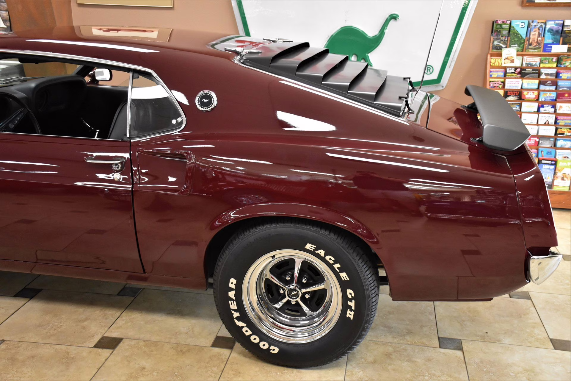 1969 Royal Maroon Ford Mustang