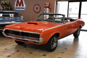 1969 Competition Orange Mercury Cougar