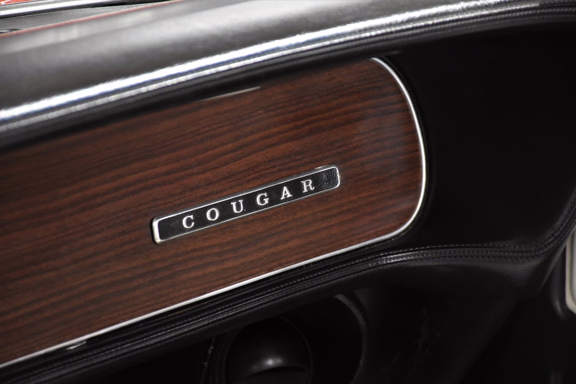 1969 Competition Orange Mercury Cougar